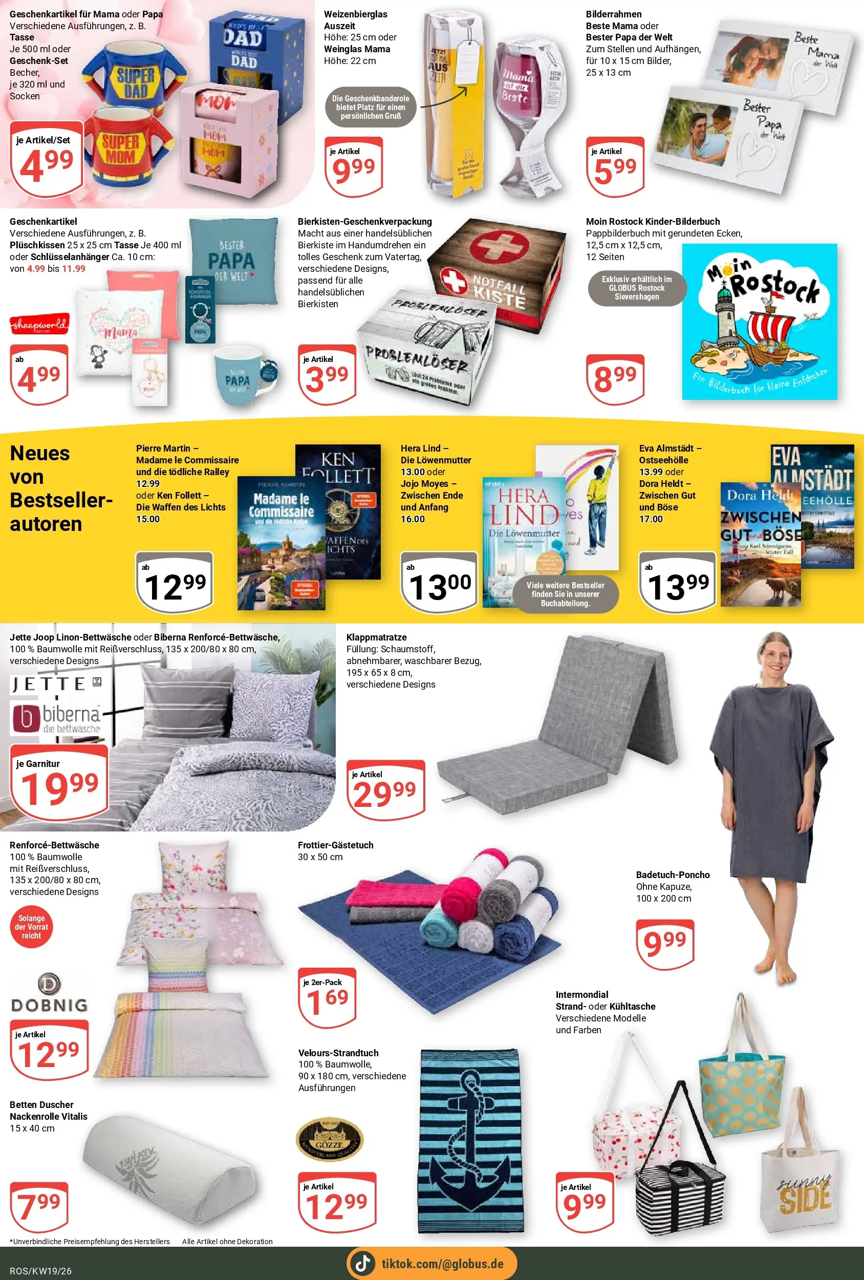 Globus Prospekt Lambrechtshagen	 (ab 04.05.2026) » Angebote online | Seite: 21 | Produkte: Bettwäsche, Socken, Bilderrahmen