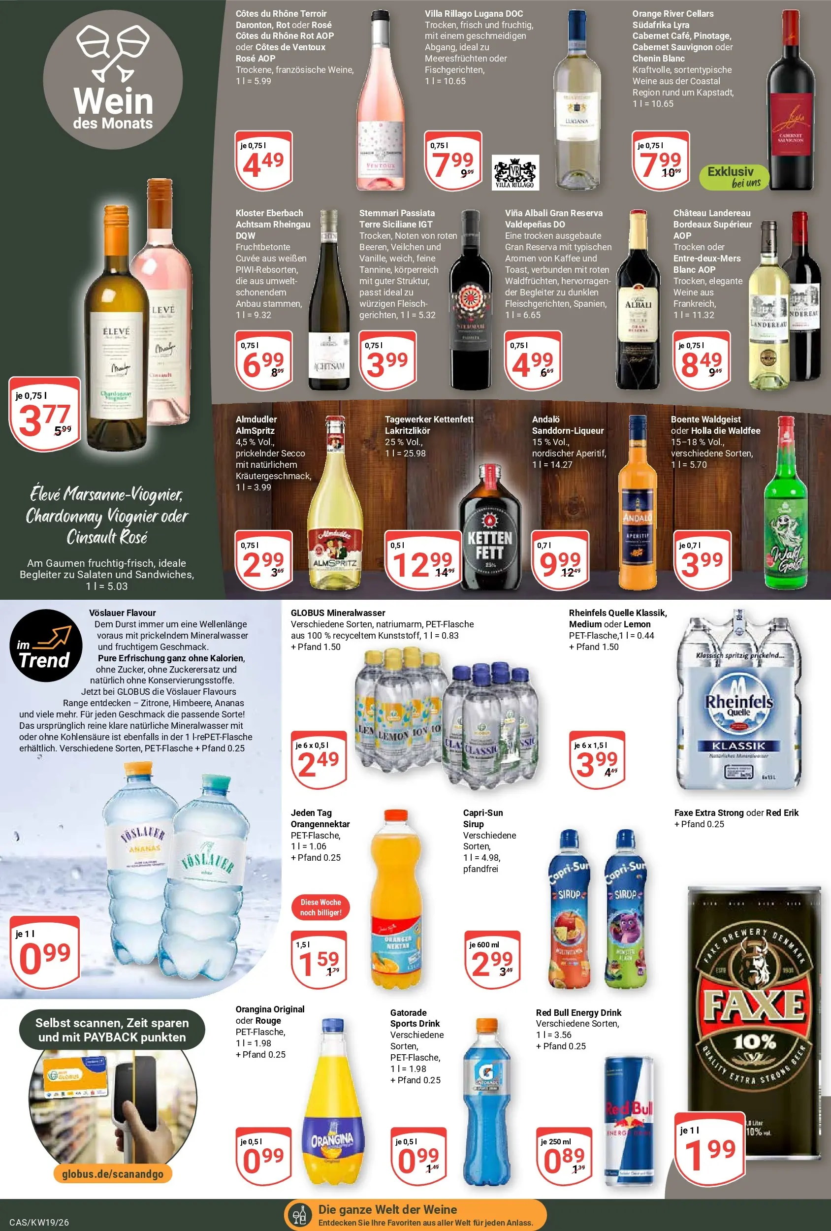 Globus Prospekt Castrop-Rauxel	 (ab 04.05.2026) » Angebote online | Seite: 18 | Produkte: Energy, Rouge, Fleisch, Rheinfels quelle