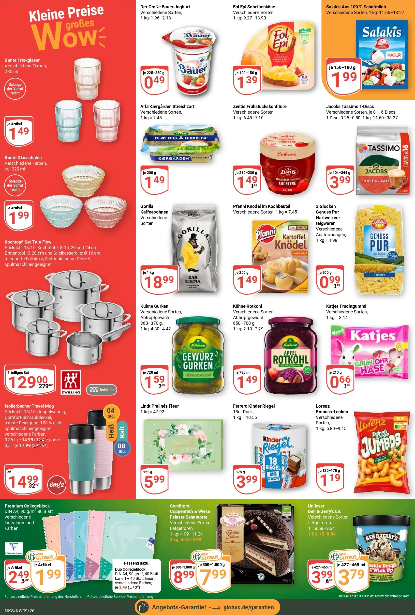 Globus Prospekt Neunkirchen	 (ab 03.05.2026) » Angebote online | Seite: 2 | Produkte: Bauer joghurt, Äpfel, Gurken, Eis