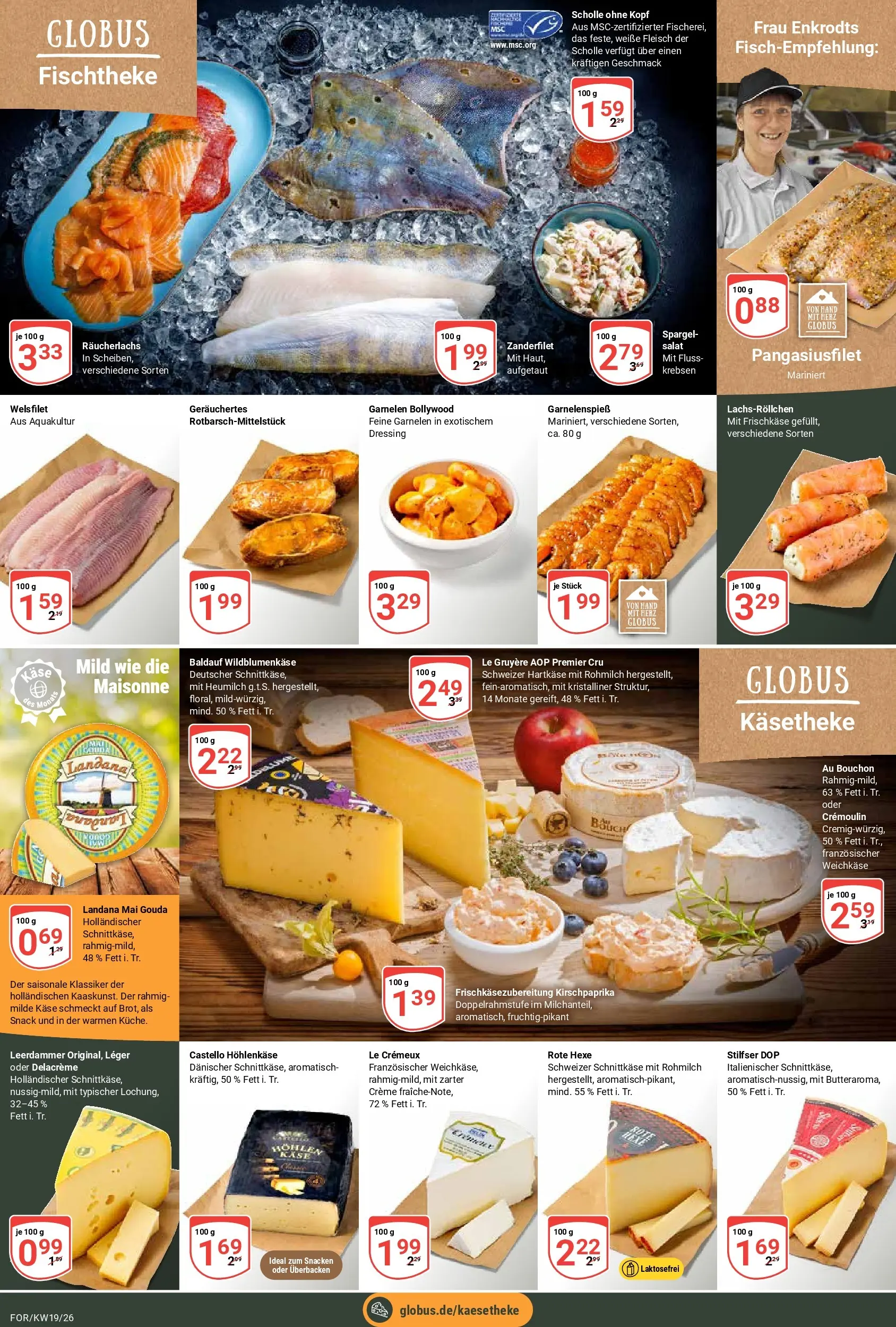 Globus Prospekt Forchheim	 (ab 04.05.2026) » Angebote online | Seite: 9 | Produkte: Käse, Gouda, Dressing, Frischkase
