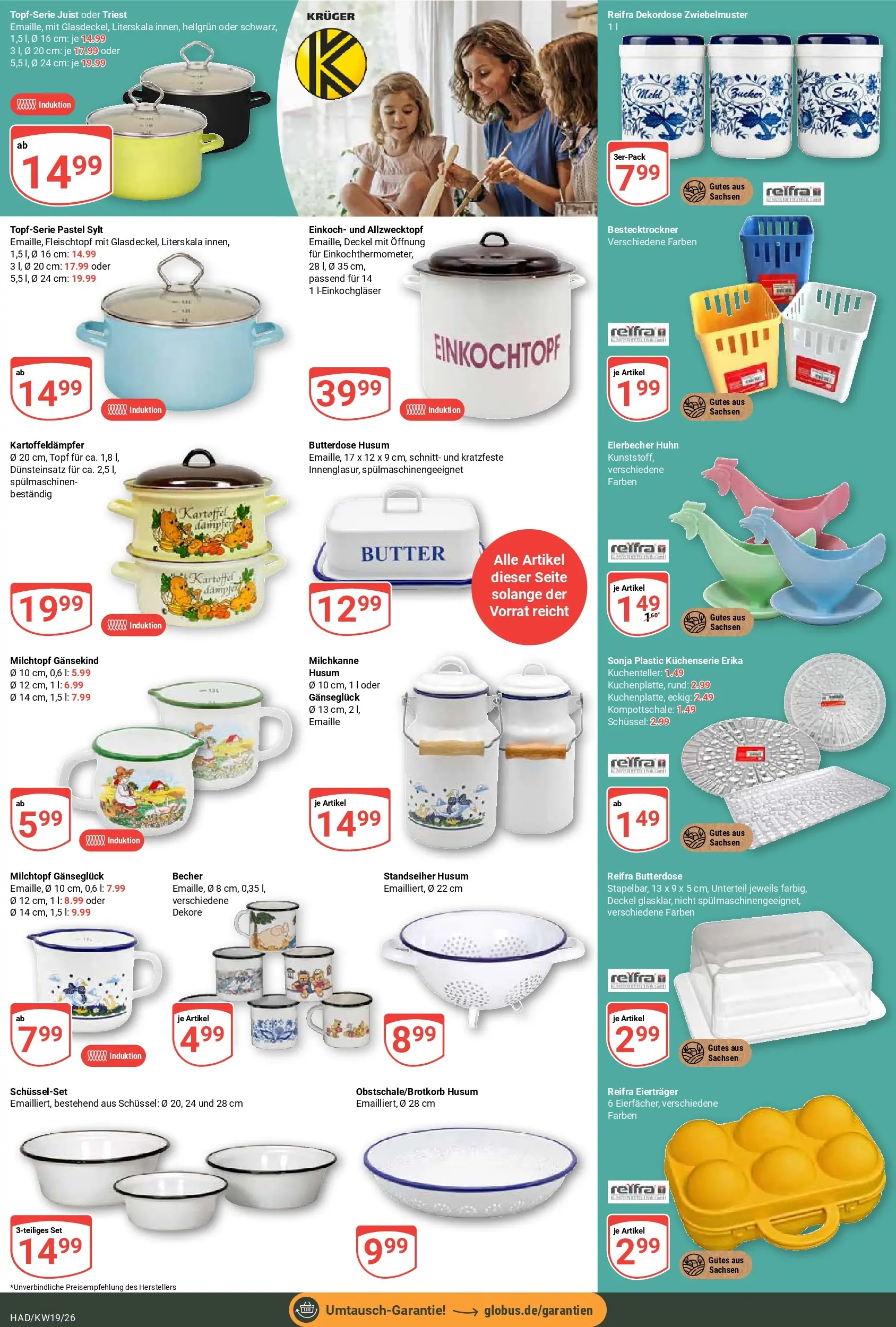 Globus Prospekt Halle (saale)	 (ab 04.05.2026) » Angebote online | Seite: 23 | Produkte: Butter