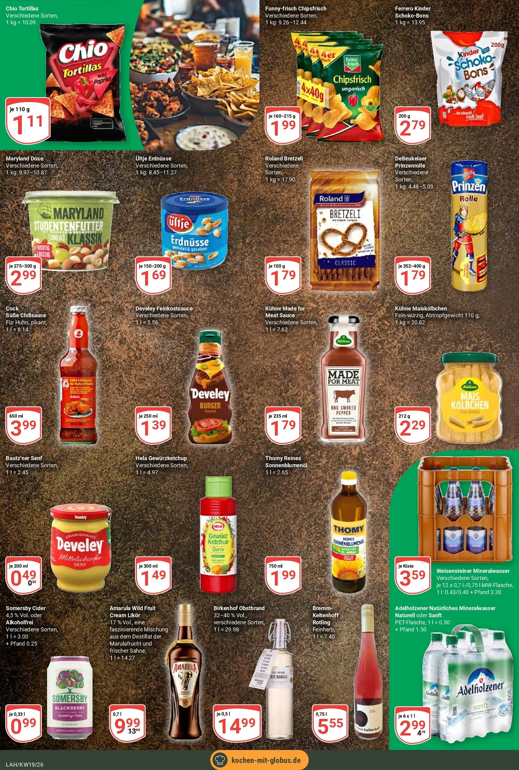 Globus Prospekt Lahnstein	 (ab 04.05.2026) » Angebote online | Seite: 5 | Produkte: Ultje erdnusse, Erdnüsse, Burger, Ketchup