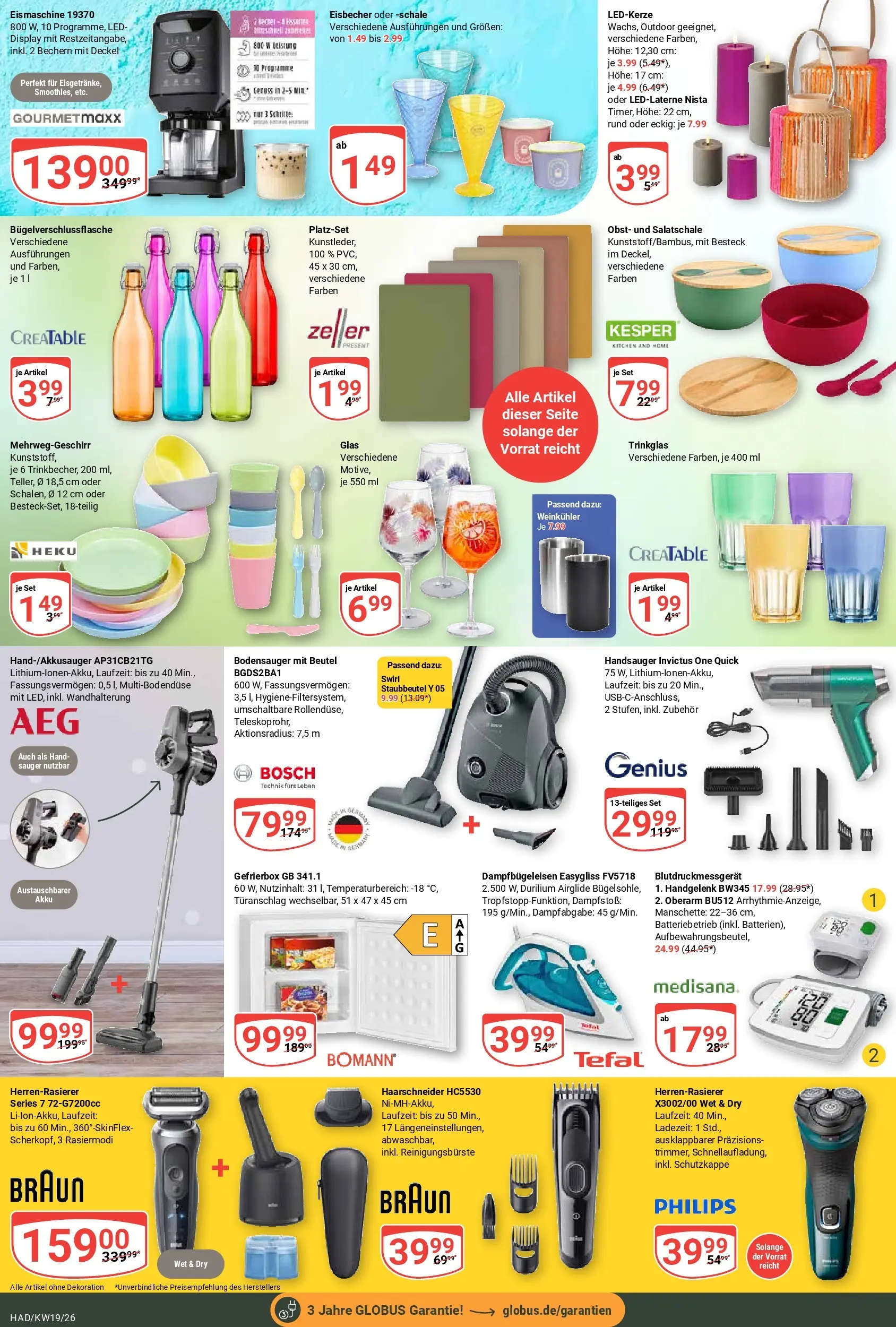 Globus Prospekt Halle (saale)	 (ab 04.05.2026) » Angebote online | Seite: 25 | Produkte: Bosch, Philips, Obst