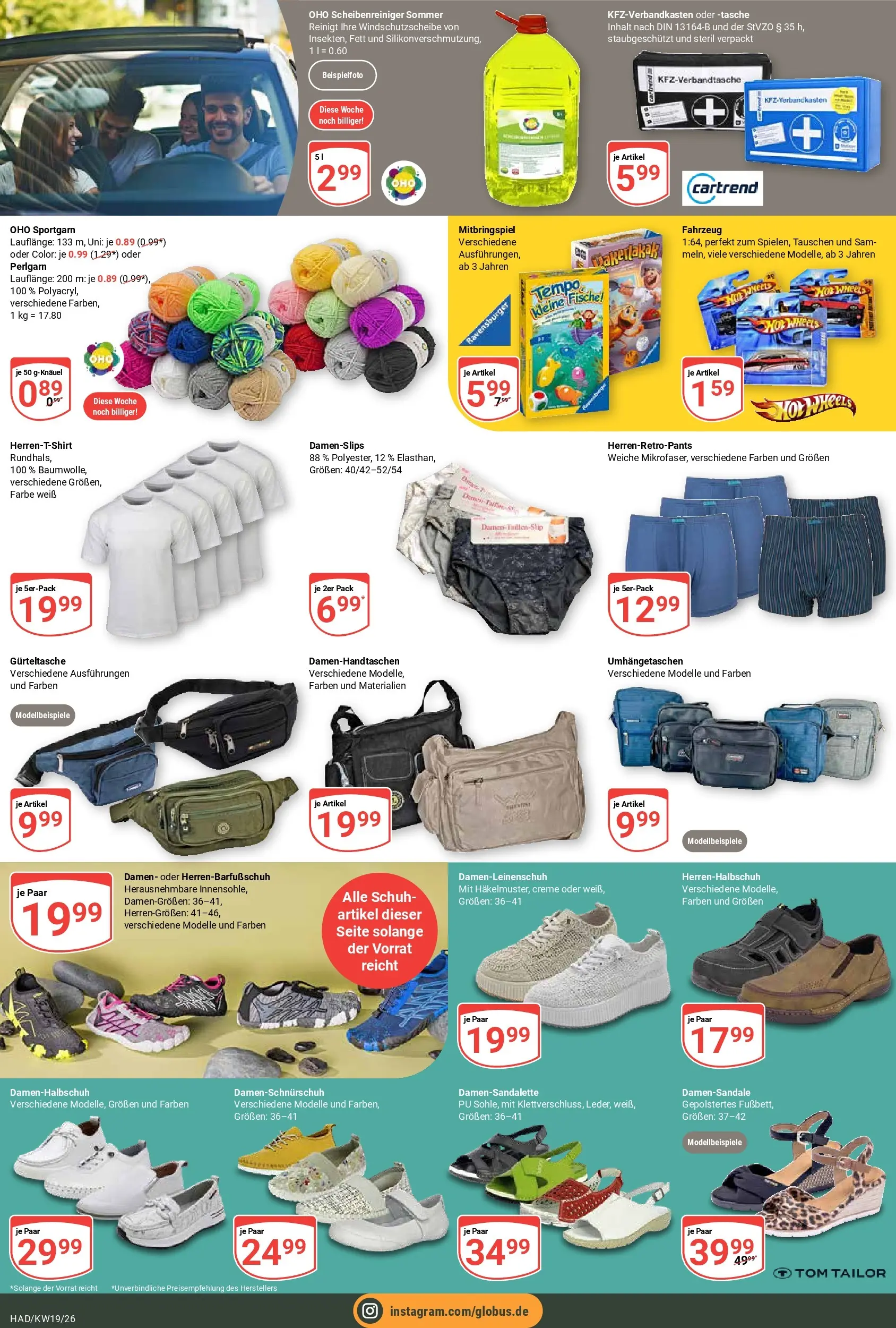 Globus Prospekt Halle (saale)	 (ab 04.05.2026) » Angebote online | Seite: 27 | Produkte: Tasche, Creme