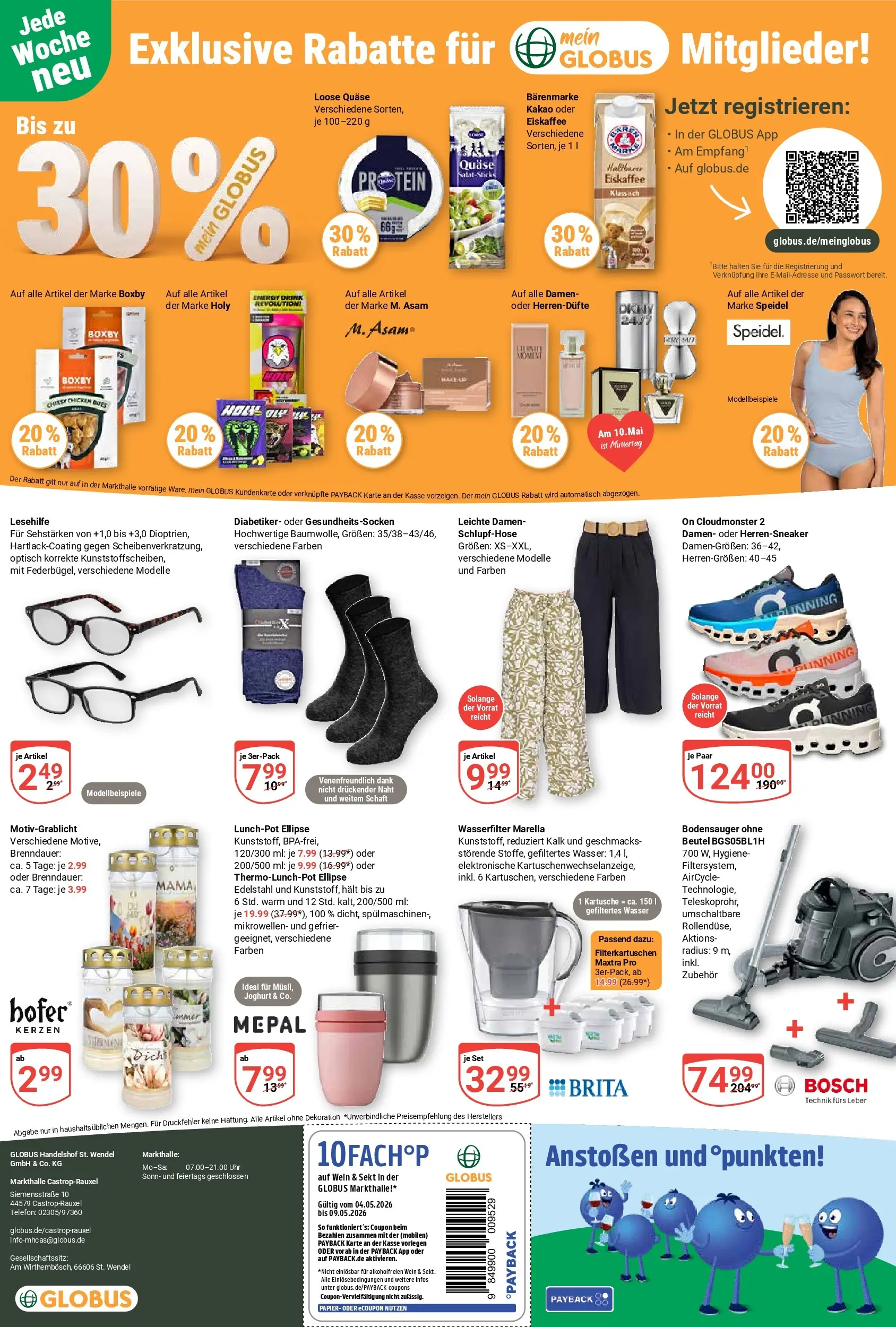 Globus Prospekt Castrop-Rauxel	 (ab 04.05.2026) » Angebote online | Seite: 25 | Produkte: Bosch, Energy, Sekt, Wasser