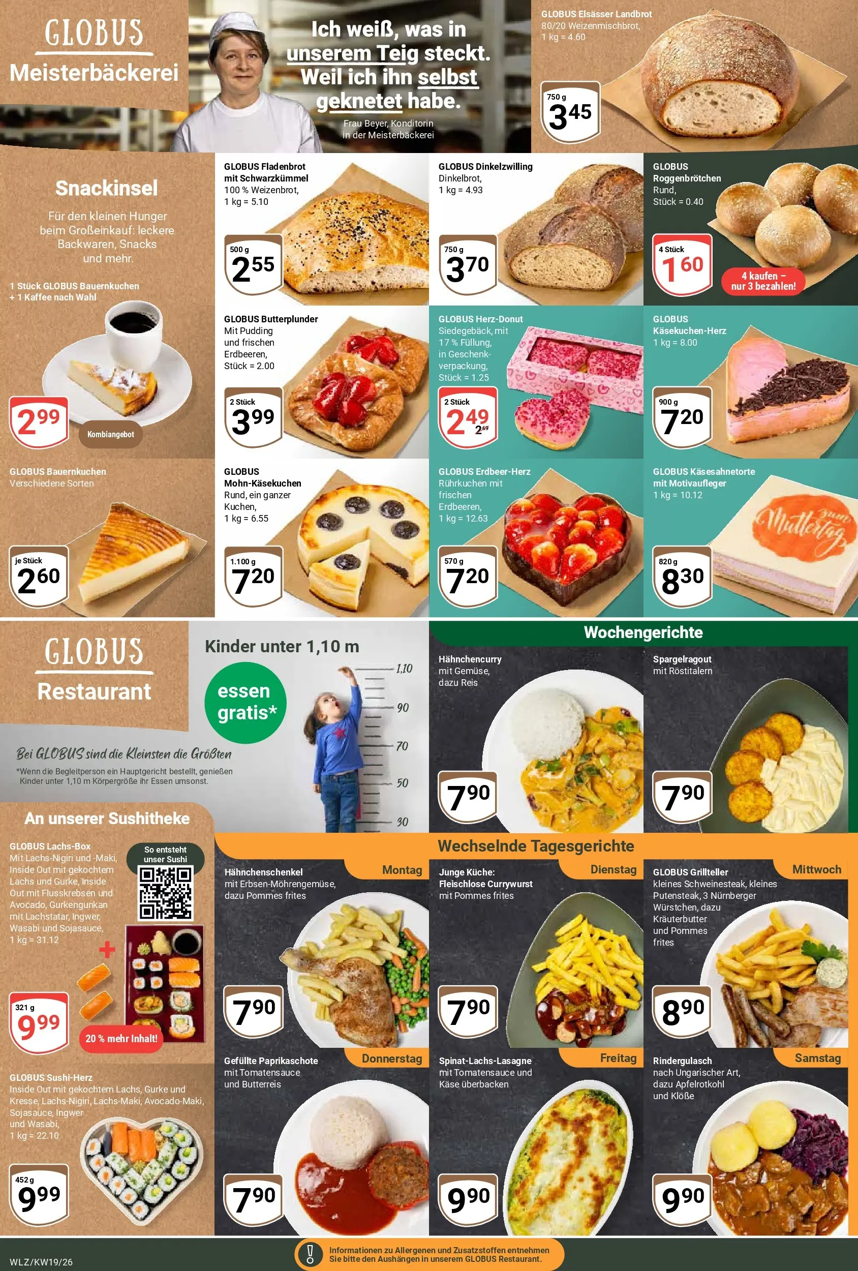 Globus Prospekt Weischlitz	 (ab 04.05.2026) » Angebote online | Seite: 9 | Produkte: Käse, Kaffee, Pommes, Lachs