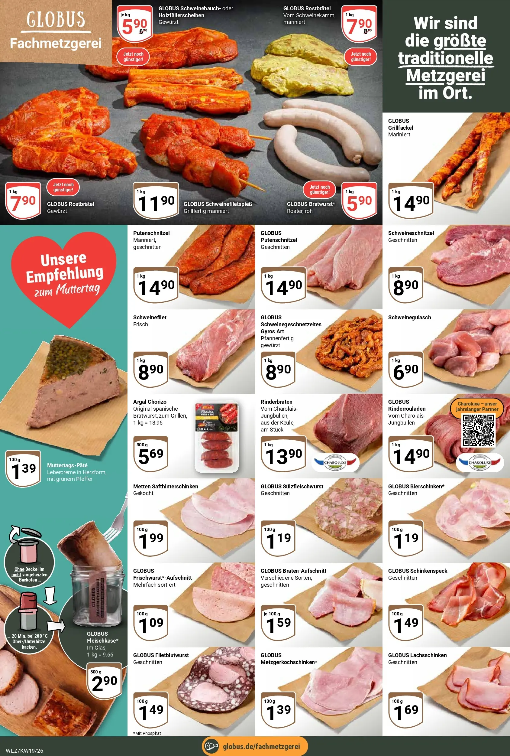 Globus Prospekt Weischlitz	 (ab 04.05.2026) » Angebote online | Seite: 10 | Produkte: Rinderrouladen, Schweinegulasch, Schweinebauch, Putenschnitzel