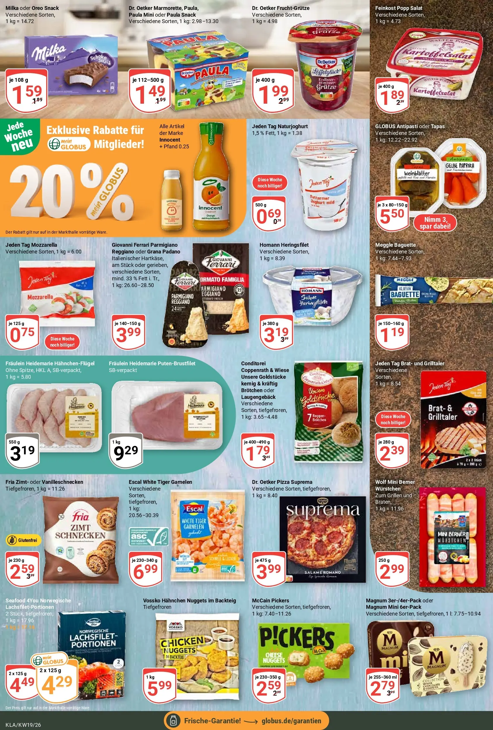Globus Prospekt Kaiserslautern	 (ab 04.05.2026) » Angebote online | Seite: 11 | Produkte: Joghurt, Garnelen, Pizza, Salat