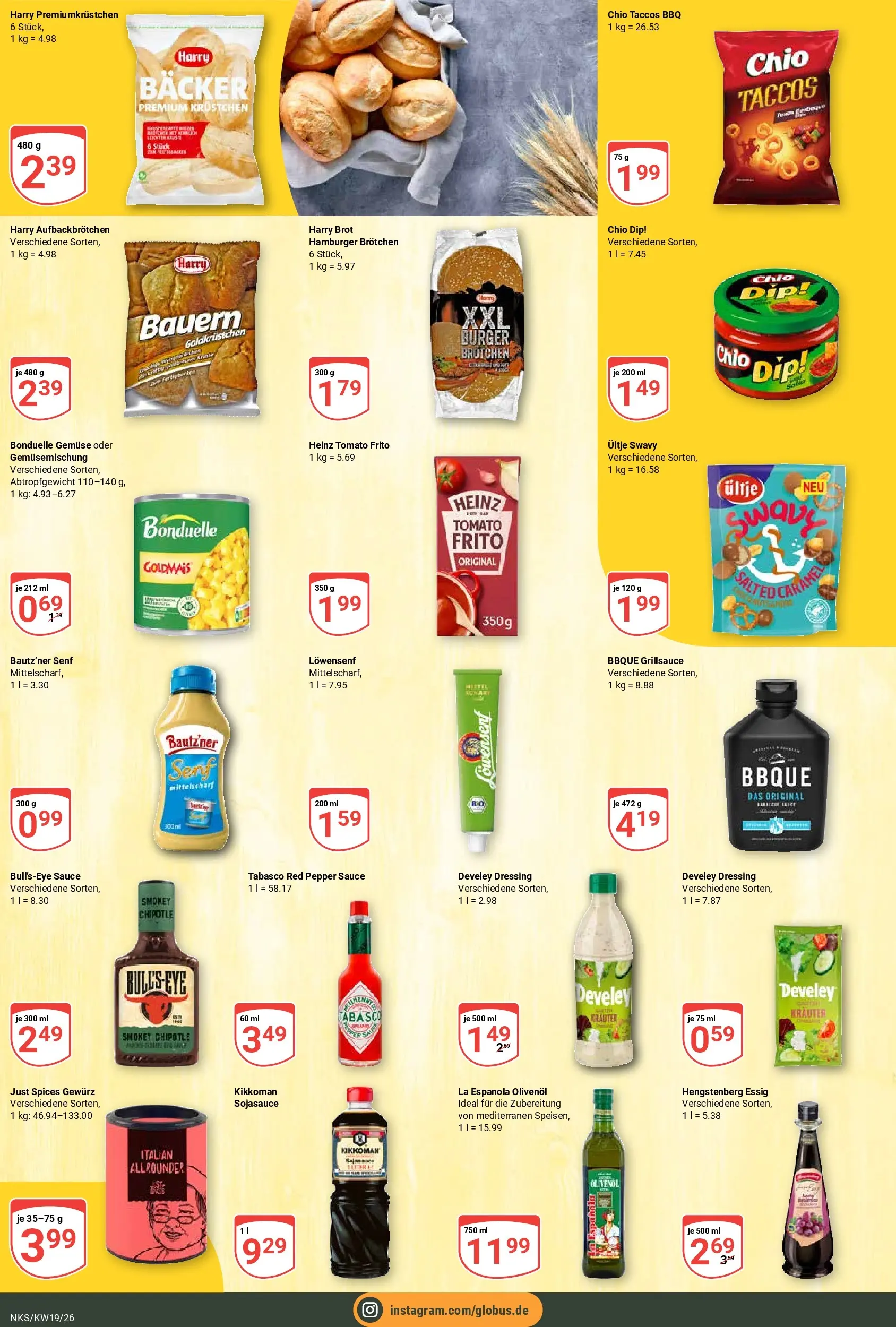 Globus Prospekt Neunkirchen	 (ab 03.05.2026) » Angebote online | Seite: 17 | Produkte: Dressing, Burger, Gemüse, Brot