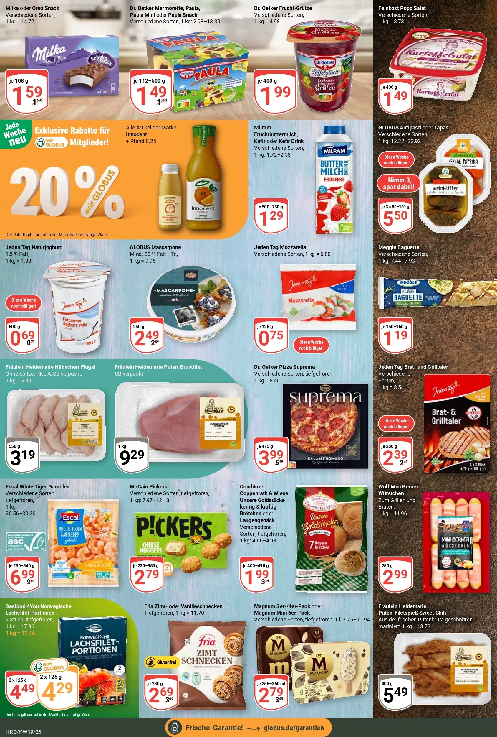 Globus Prospekt Rostock	 (ab 04.05.2026) » Angebote online | Seite: 11 | Produkte: Kefir, Butter, Chili, Salat