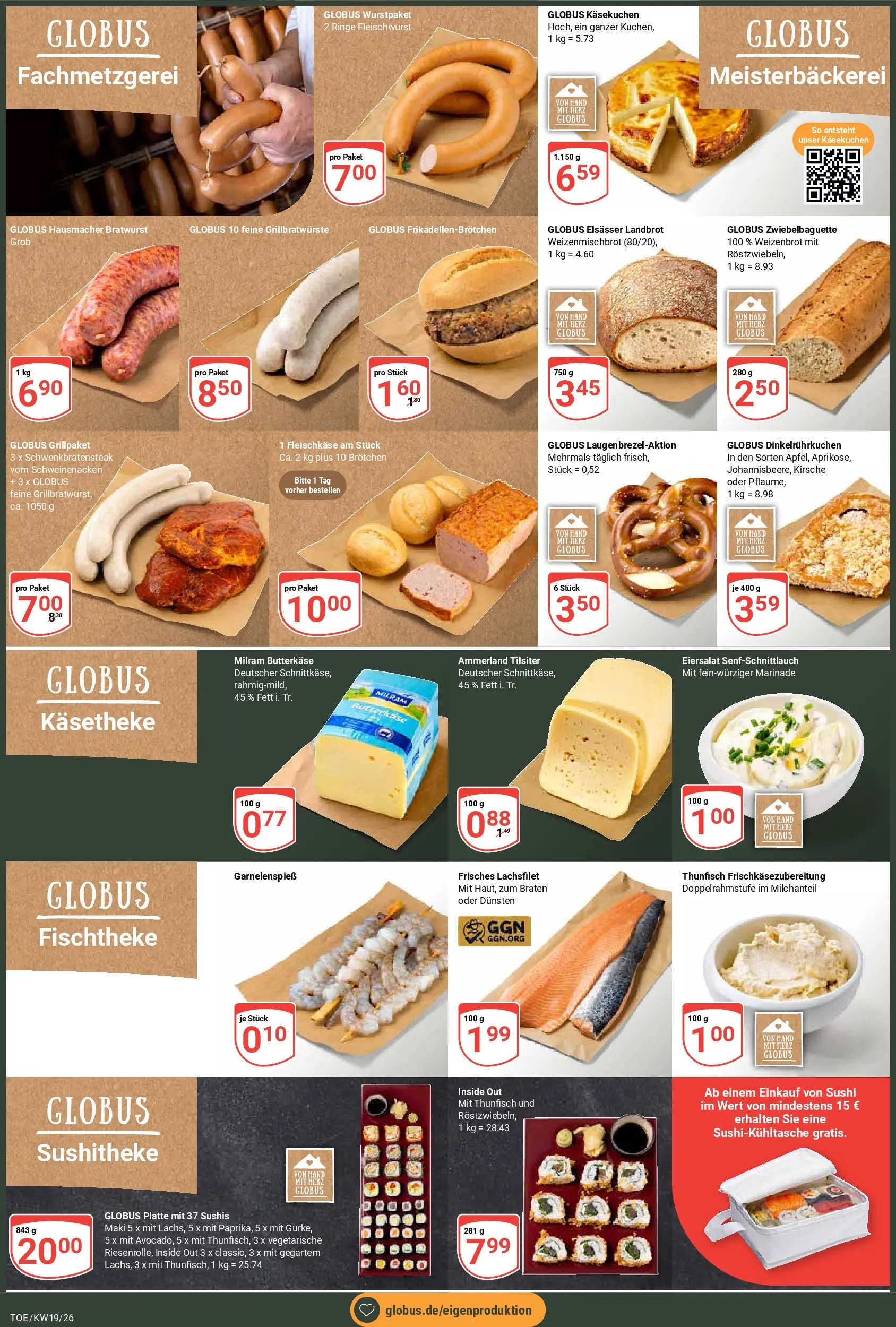 Globus Prospekt Tönisvorst	 (ab 03.05.2026) » Angebote online | Seite: 2 | Produkte: Thunfisch, Bratwurst, Schweinenacken, Milram