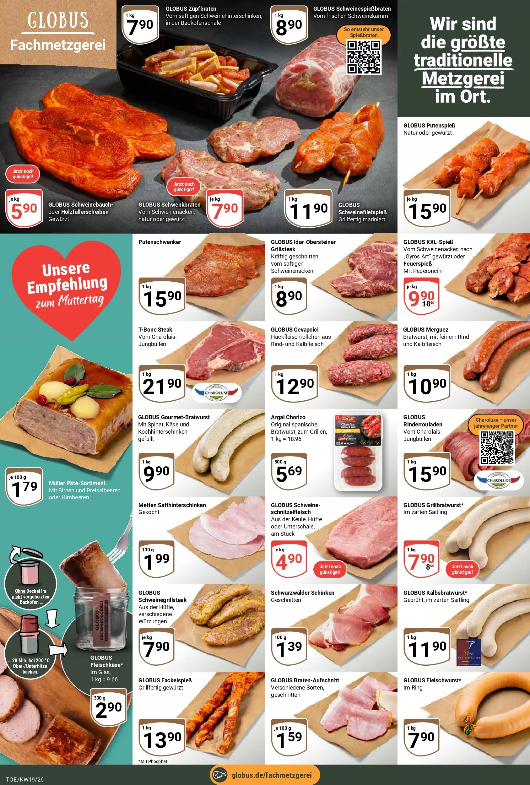 Globus Prospekt Tönisvorst	 (ab 03.05.2026) » Angebote online | Seite: 11 | Produkte: Himbeeren, Käse, Cevapcici, Backofen