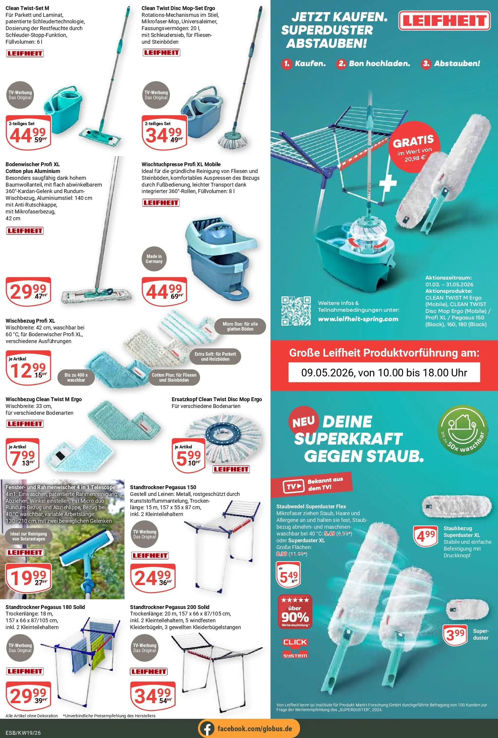 Globus Prospekt Eschborn	 (ab 04.05.2026) » Angebote online | Seite: 23 | Produkte: Uhr, TV