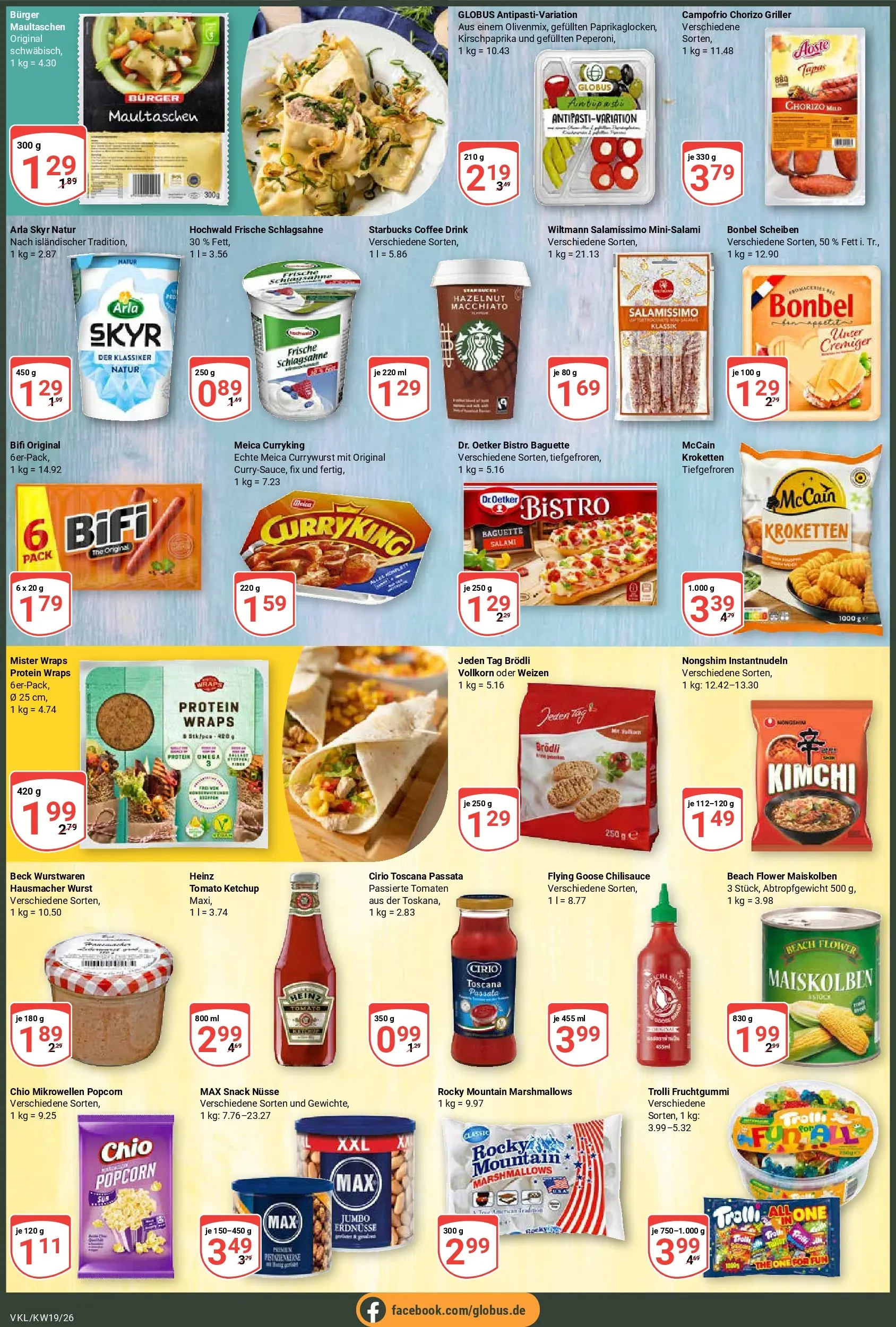 Globus Prospekt Völklingen	 (ab 04.05.2026) » Angebote online | Seite: 3 | Produkte: Starbucks, Arla skyr, Ketchup, Griller