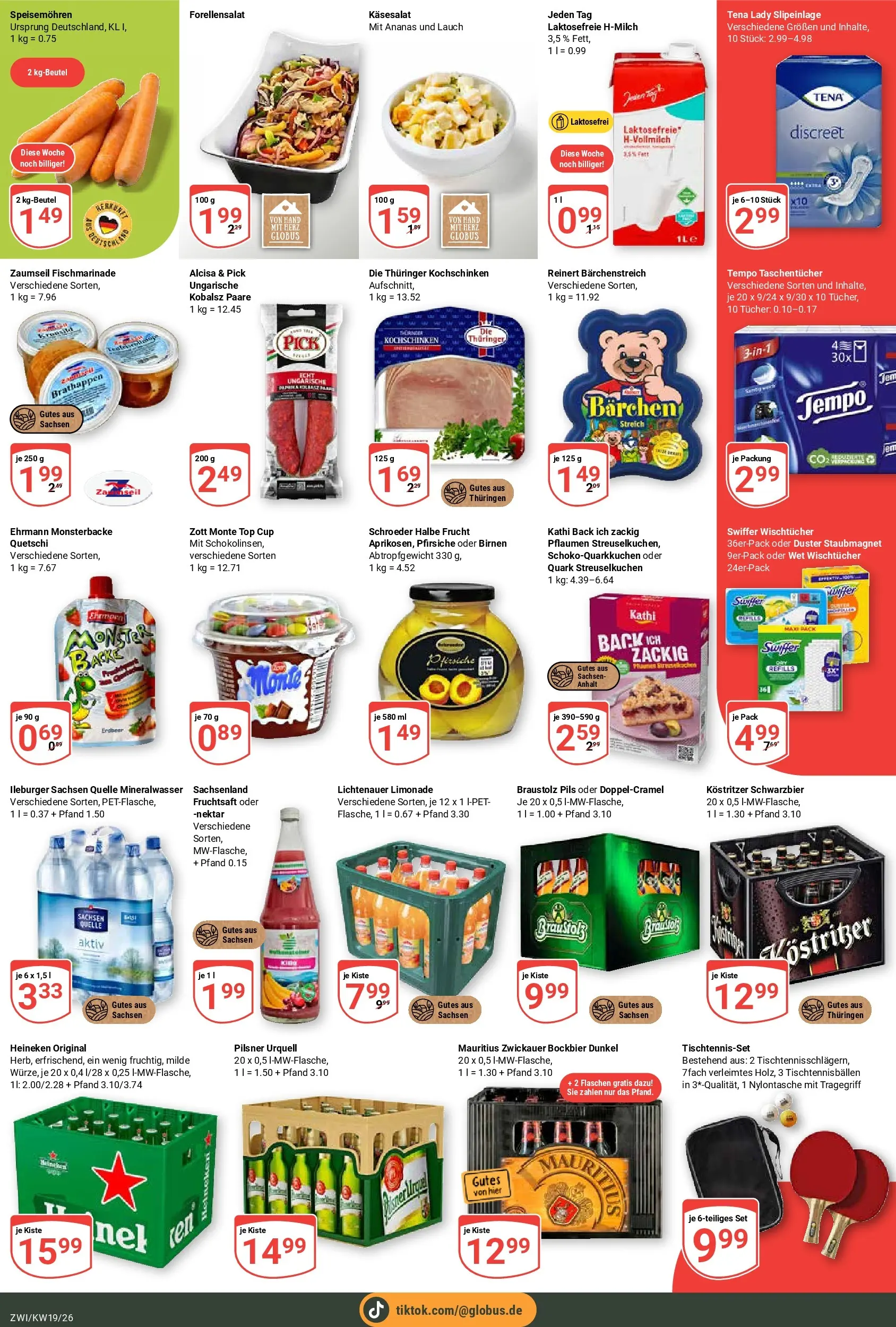 Globus Prospekt Zwickau	 (ab 04.05.2026) » Angebote online | Seite: 6 | Produkte: Ananas, Pilsner urquell, Tempo, Fruchtsaft