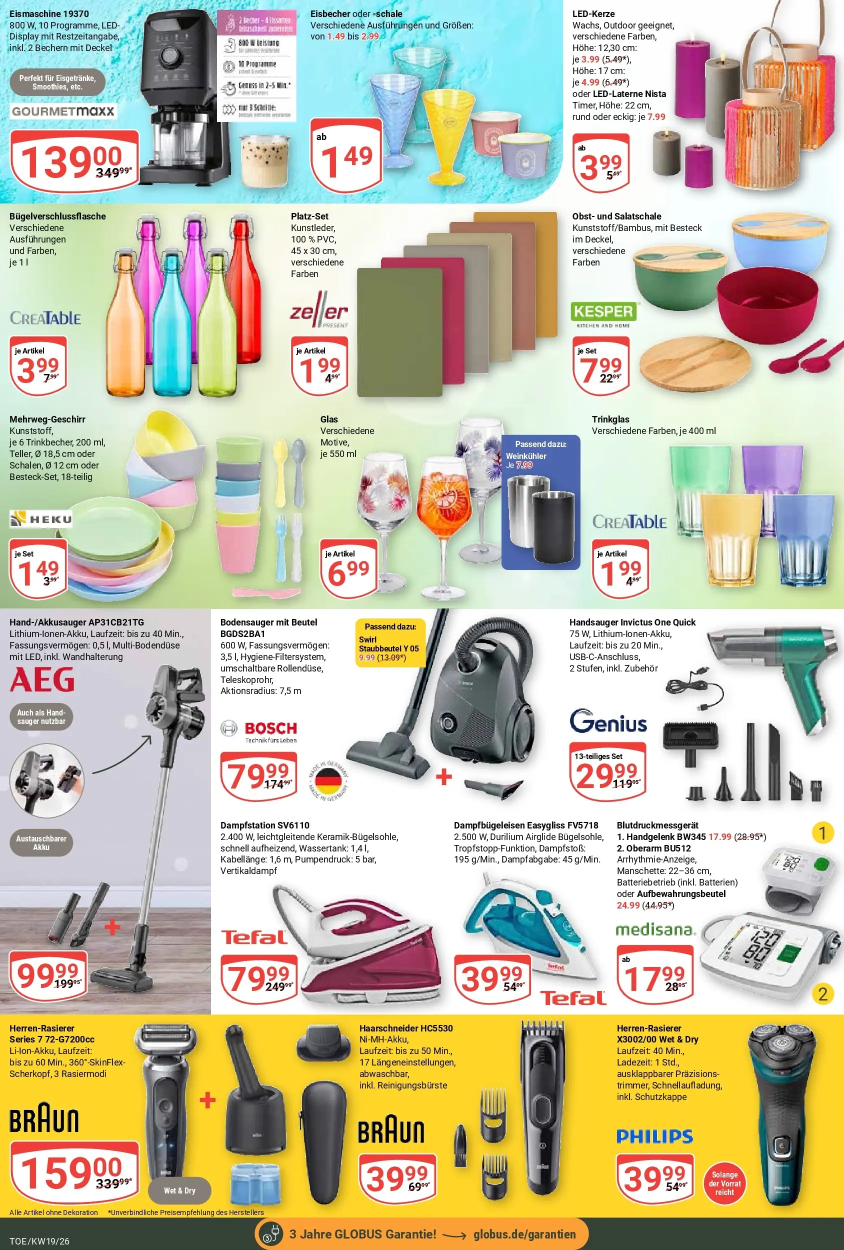 Globus Prospekt Tönisvorst	 (ab 03.05.2026) » Angebote online | Seite: 28 | Produkte: Bosch, Philips, Batterien, Obst