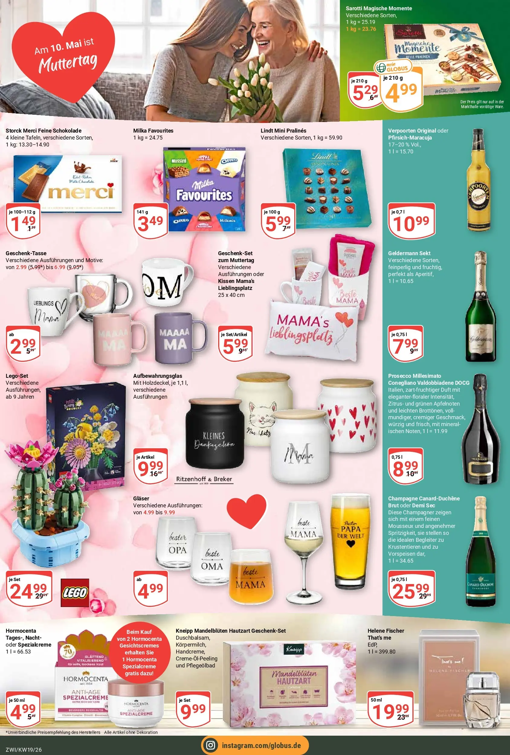 Globus Prospekt Zwickau	 (ab 04.05.2026) » Angebote online | Seite: 10 | Produkte: Sekt, Milka, Prosecco, Lindt
