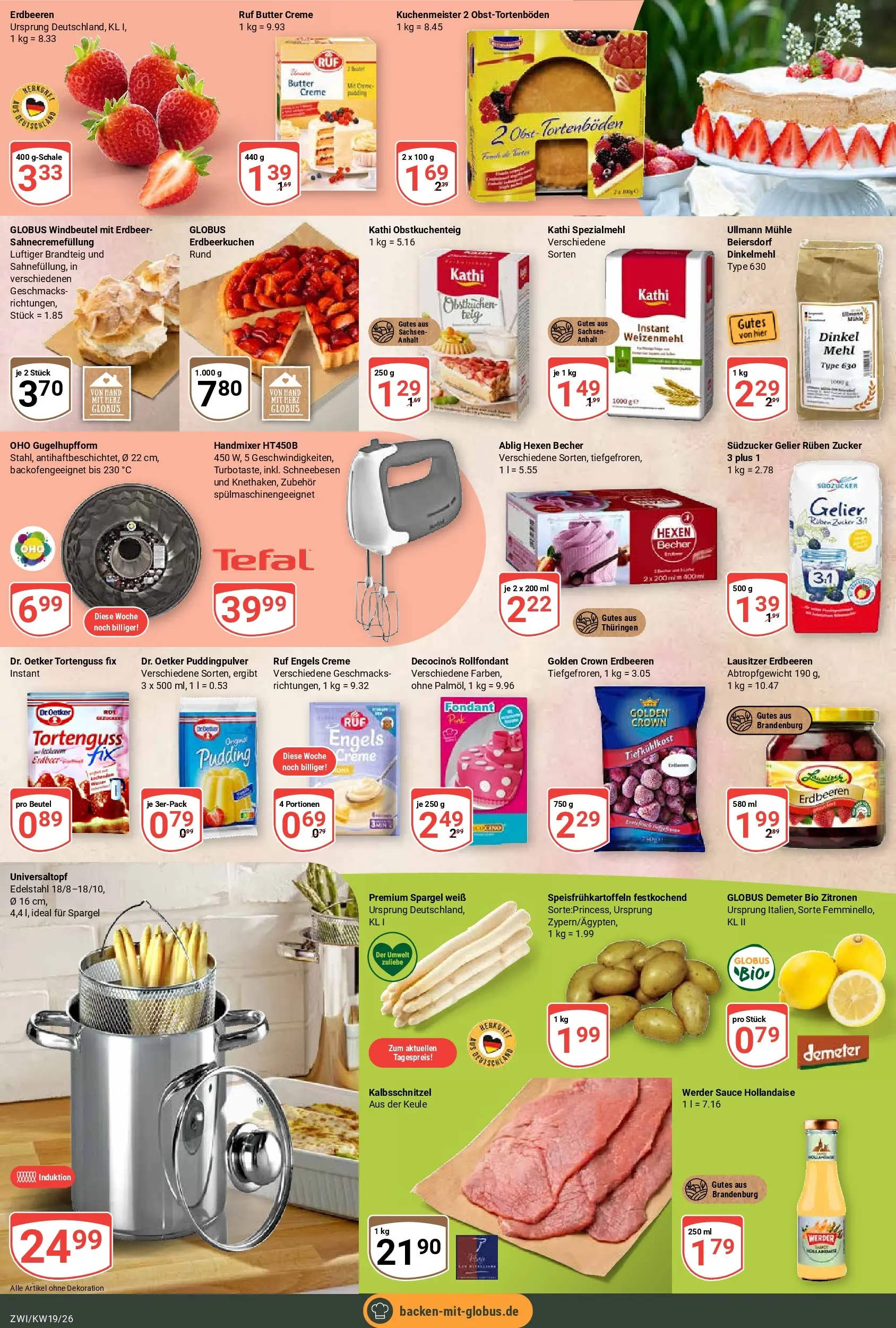 Globus Prospekt Zwickau	 (ab 04.05.2026) » Angebote online | Seite: 12 | Produkte: Weizenmehl, Zucker, Erdbeeren, Zitronen