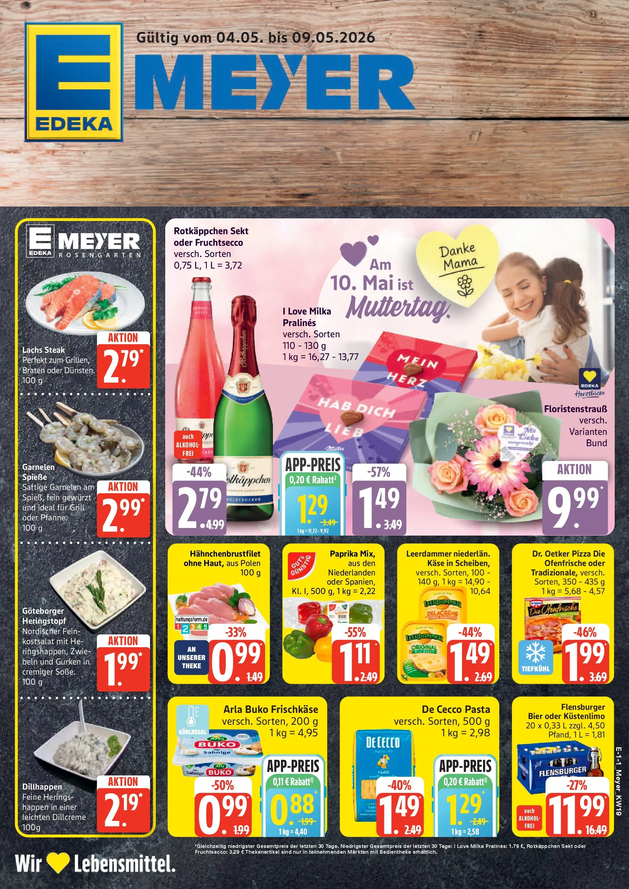 Edeka prospekt Seevetal	 (ab 04.05.2026) » Angebote Online | Seite: 1 | Produkte: Rotkappchen sekt, Bier, Fruchtsecco, Pasta
