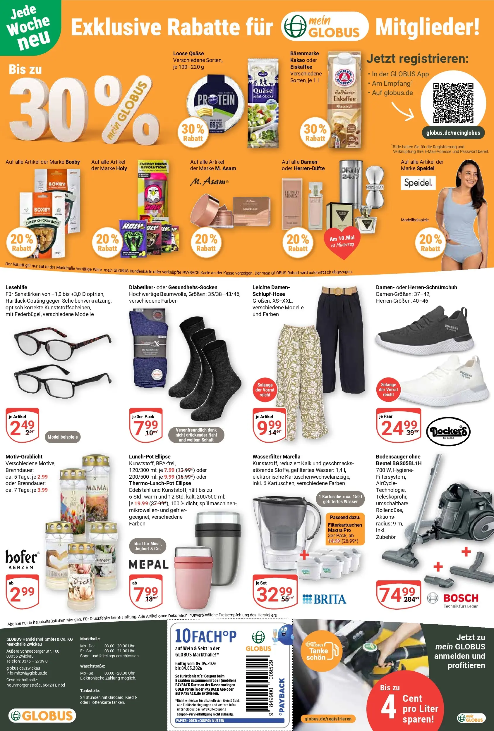 Globus Prospekt Zwickau	 (ab 04.05.2026) » Angebote online | Seite: 32 | Produkte: Bosch, Energy, Sekt, Uhr