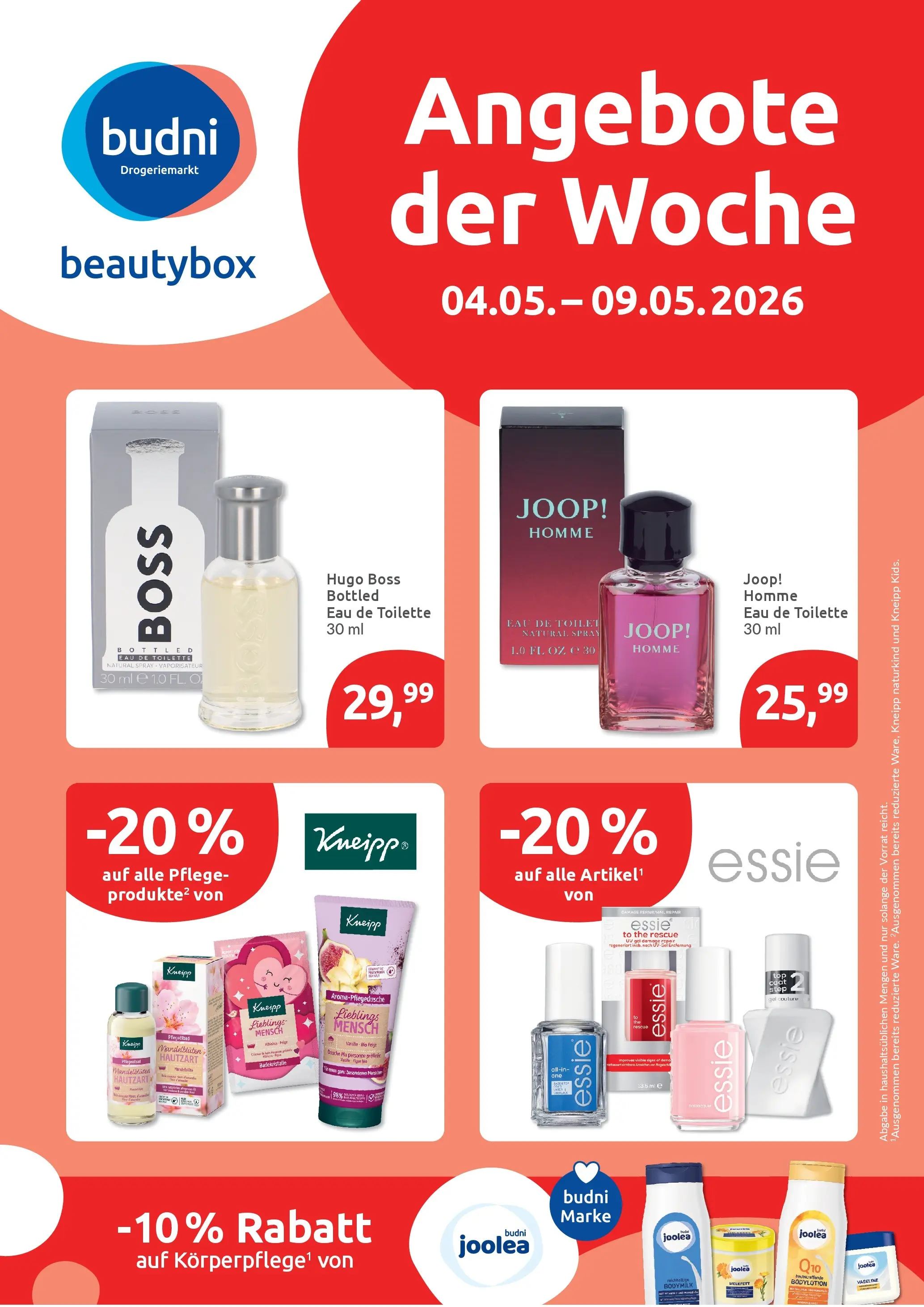 Edeka prospekt Lübeck	 (ab 04.05.2026) » Angebote Online | Seite: 28 | Produkte: Toilette, Eau de Toilette, Hugo