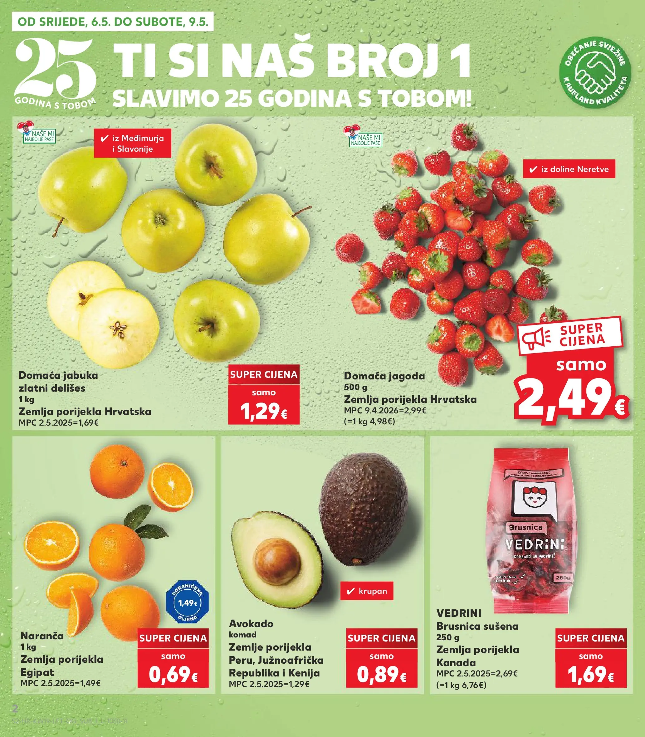 Kaufland - Kaufland katalog do 12.05.2026 novi od 05.05.2026 na listanje > letak digitalni | Stranica: 2