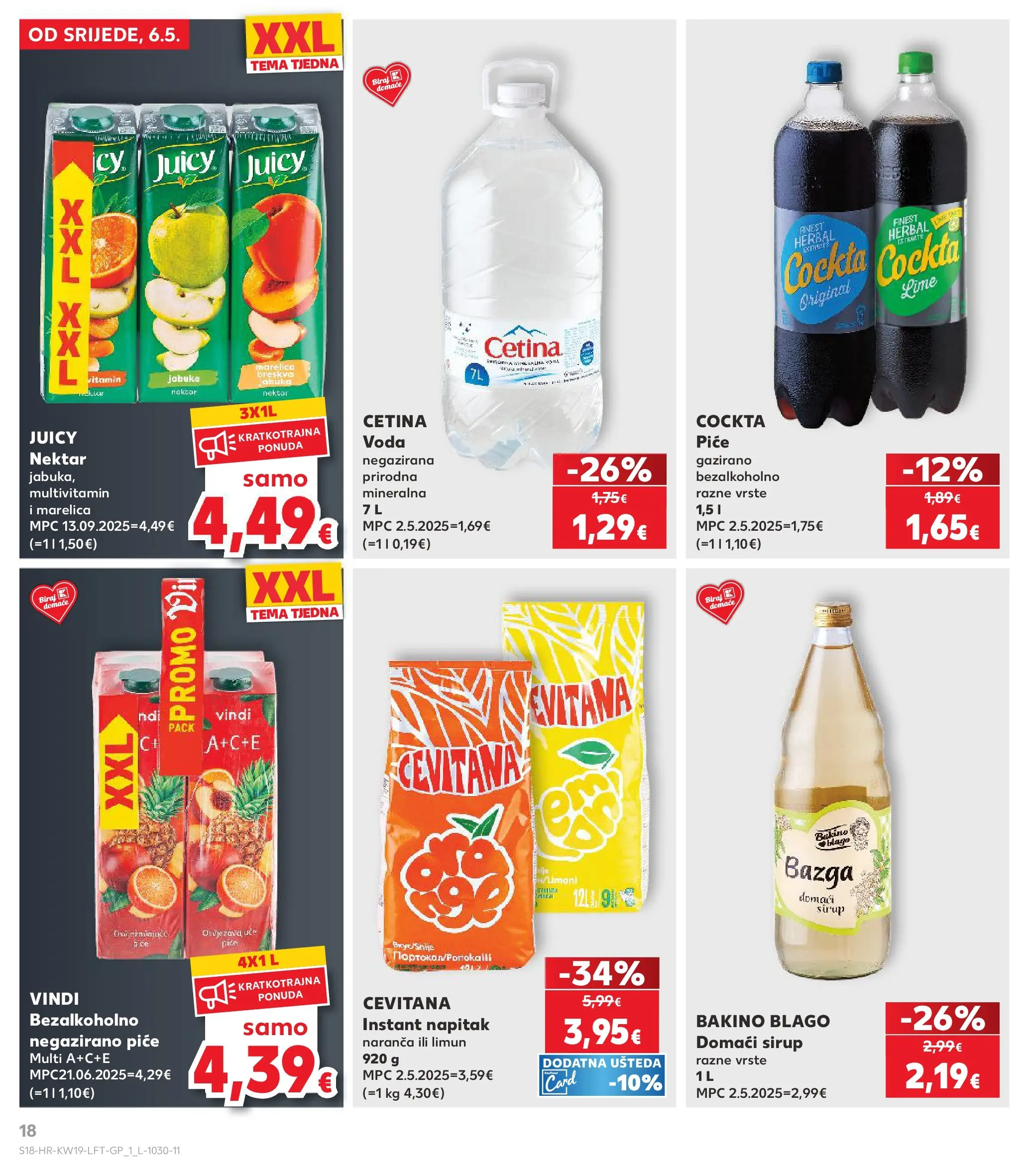 Kaufland - Kaufland katalog do 12.05.2026 novi od 05.05.2026 na listanje > letak digitalni | Stranica: 18