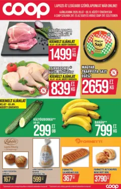COOP Szolnok akciós újság Gyöngyös - amely érvényes a következő dátumtól: 07.05.2026