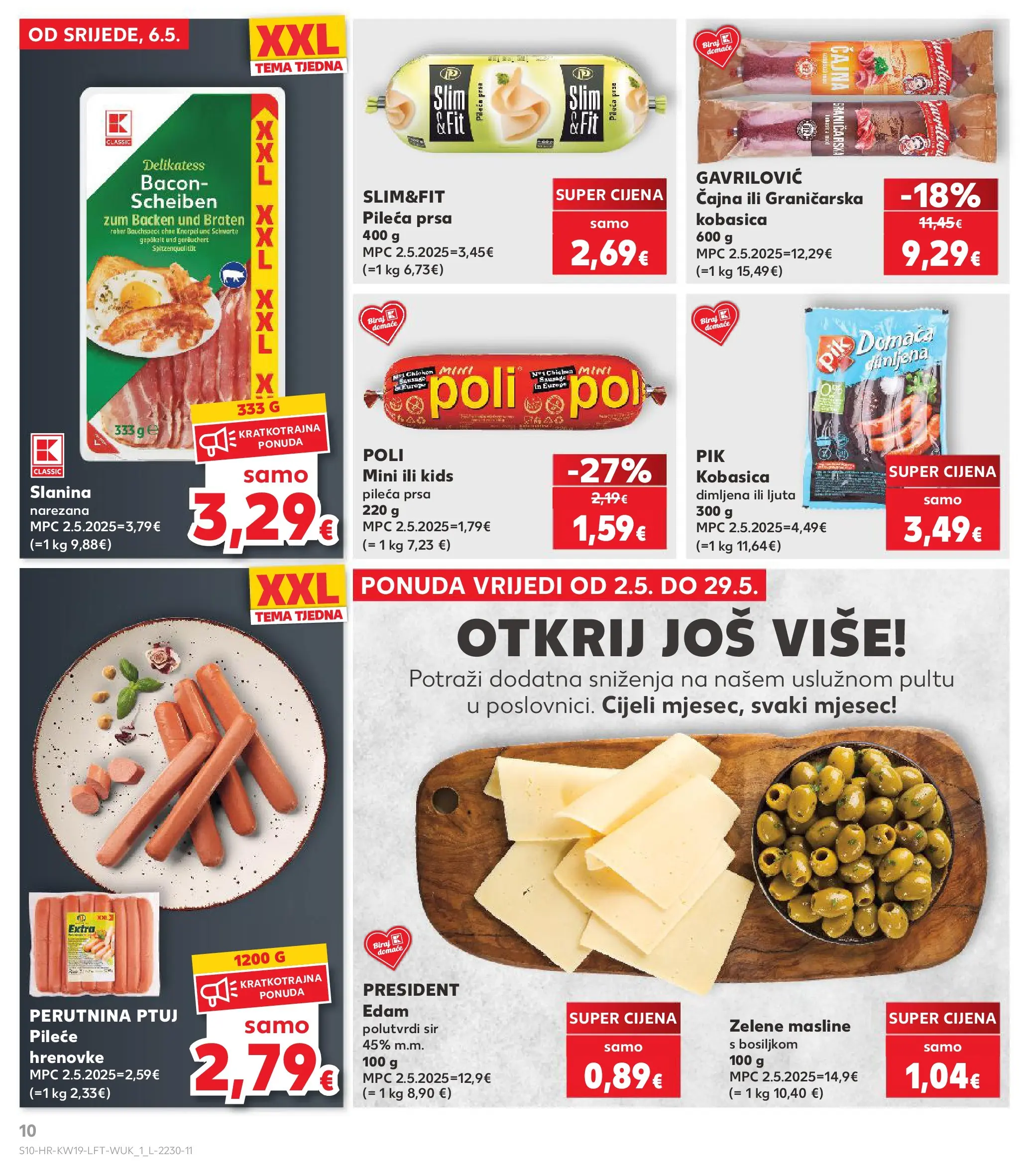 Kaufland - Kaufland katalog do 12.05.2026 novi od 05.05.2026 na listanje > letak digitalni | Stranica: 10