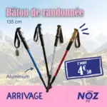Noz B&acirc;ton de randonn&eacute;e - au 10.05.2026