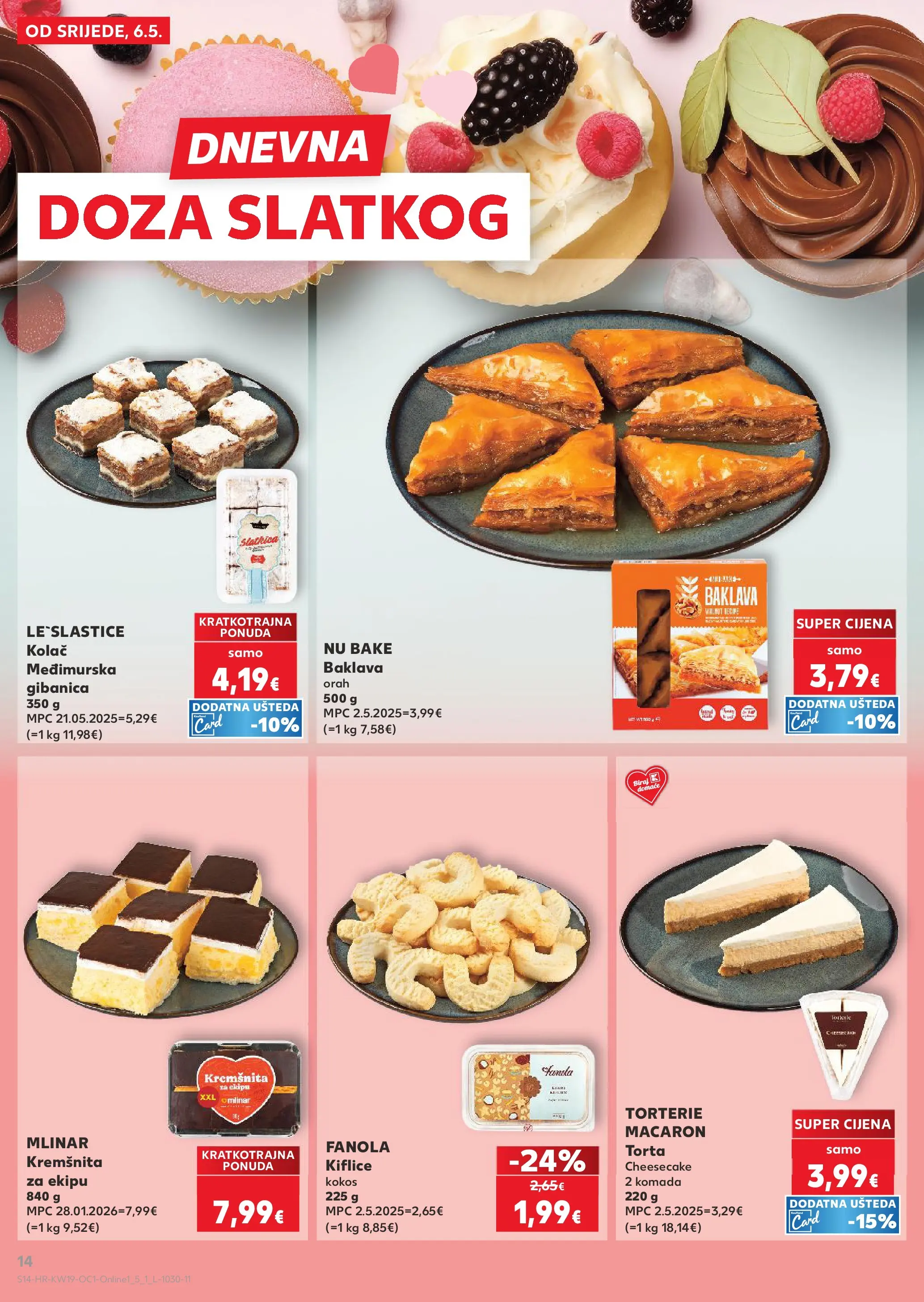 Kaufland - Kaufland katalog do 12.05.2026 novi od 05.05.2026 na listanje > letak digitalni | Stranica: 14