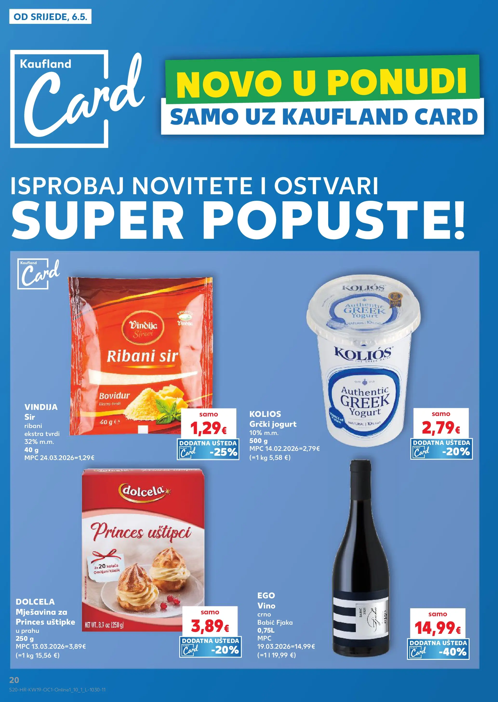 Kaufland - Kaufland katalog do 12.05.2026 novi od 05.05.2026 na listanje > letak digitalni | Stranica: 20