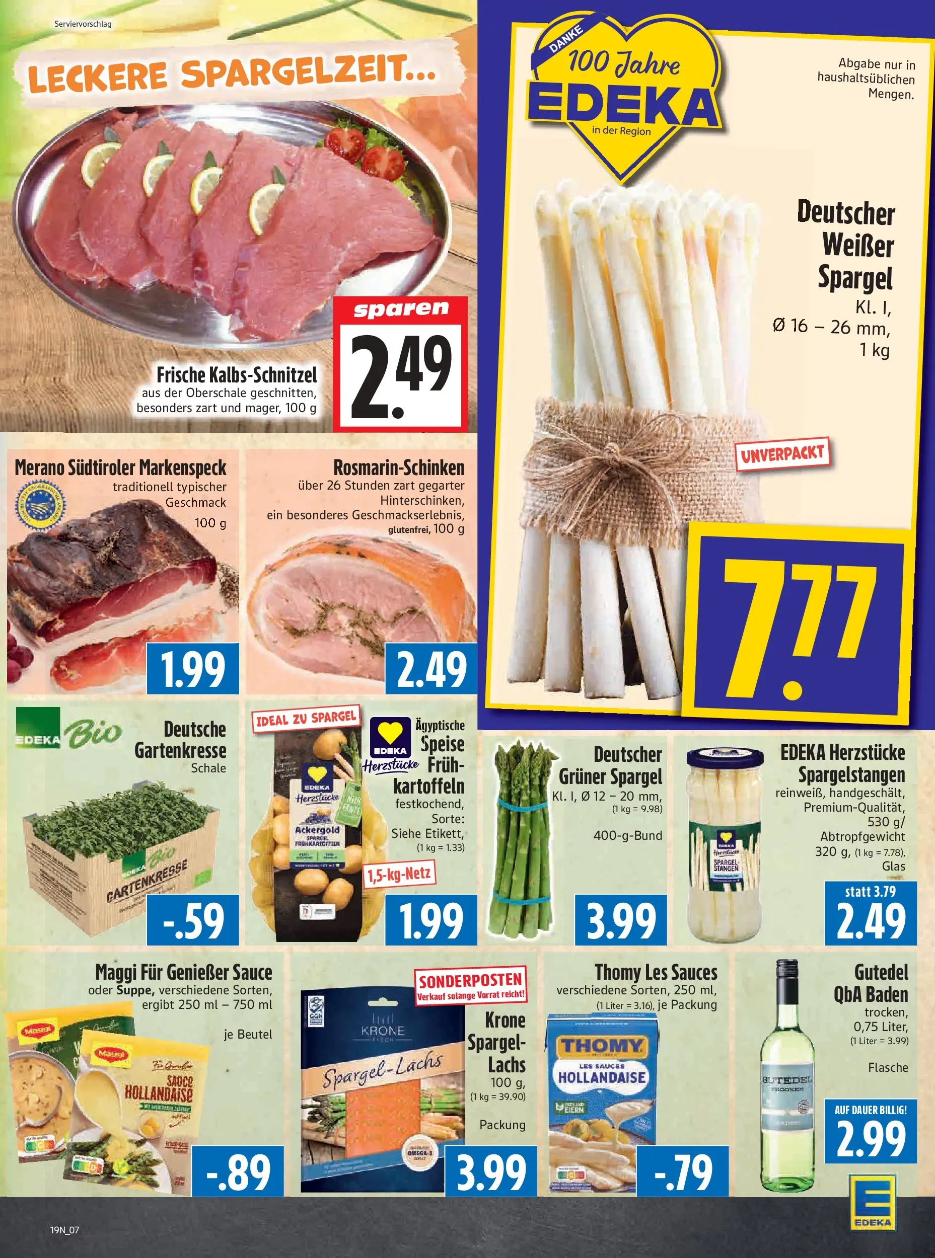 Angebote - Edeka Hahner: Wochenangebote (ab 03.05.2026) zum Blättern | Seite: 9 | Produkte: Thomy les sauces, Maggi, Fisch, Lachs