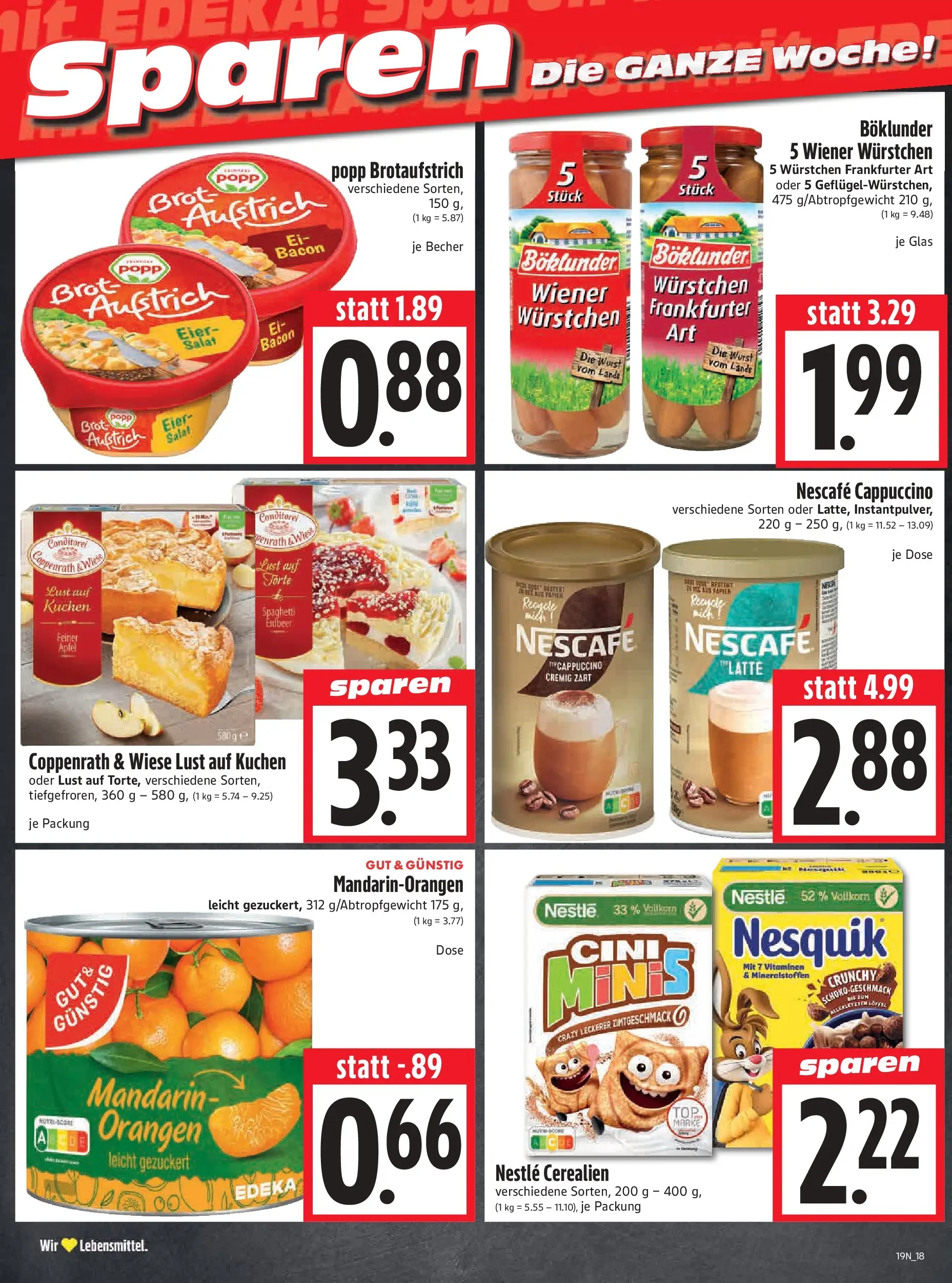 Angebote - Edeka Hahner: Wochenangebote (ab 03.05.2026) zum Blättern | Seite: 20 | Produkte: Eier, Äpfel, Brot, Kuchen