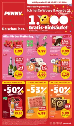Penny Markt Die ganze Woche sparen ab 07.05.2026 gültig