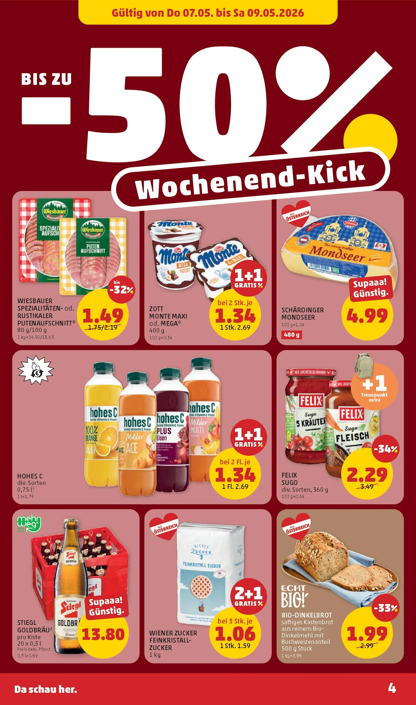 Penny Markt - PENNY: Die ganze Woche sparen. ab (06.05.2026) - Angebote, Prospekt | Seite: 4