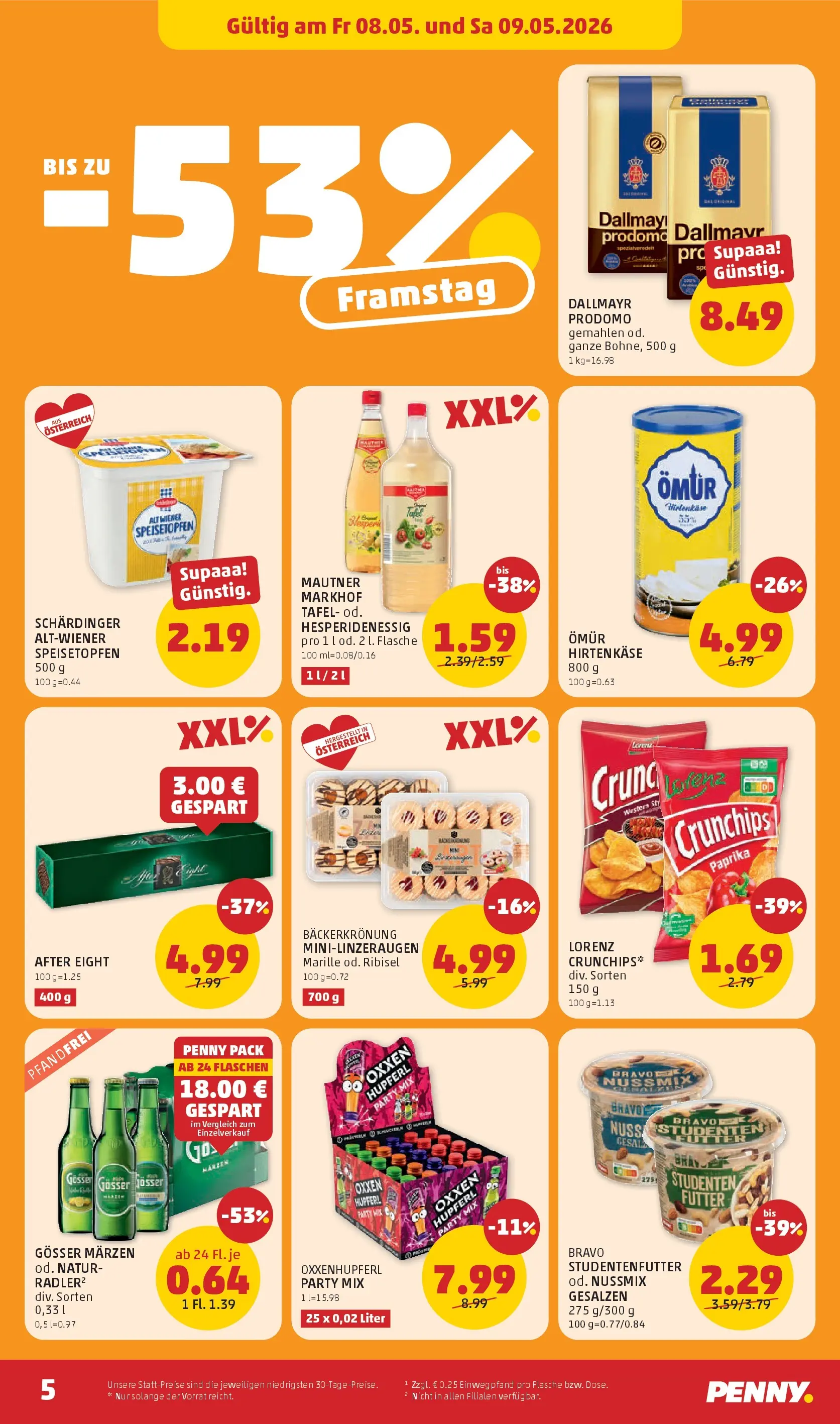 Penny Markt - PENNY: Die ganze Woche sparen. ab (06.05.2026) - Angebote, Prospekt | Seite: 5