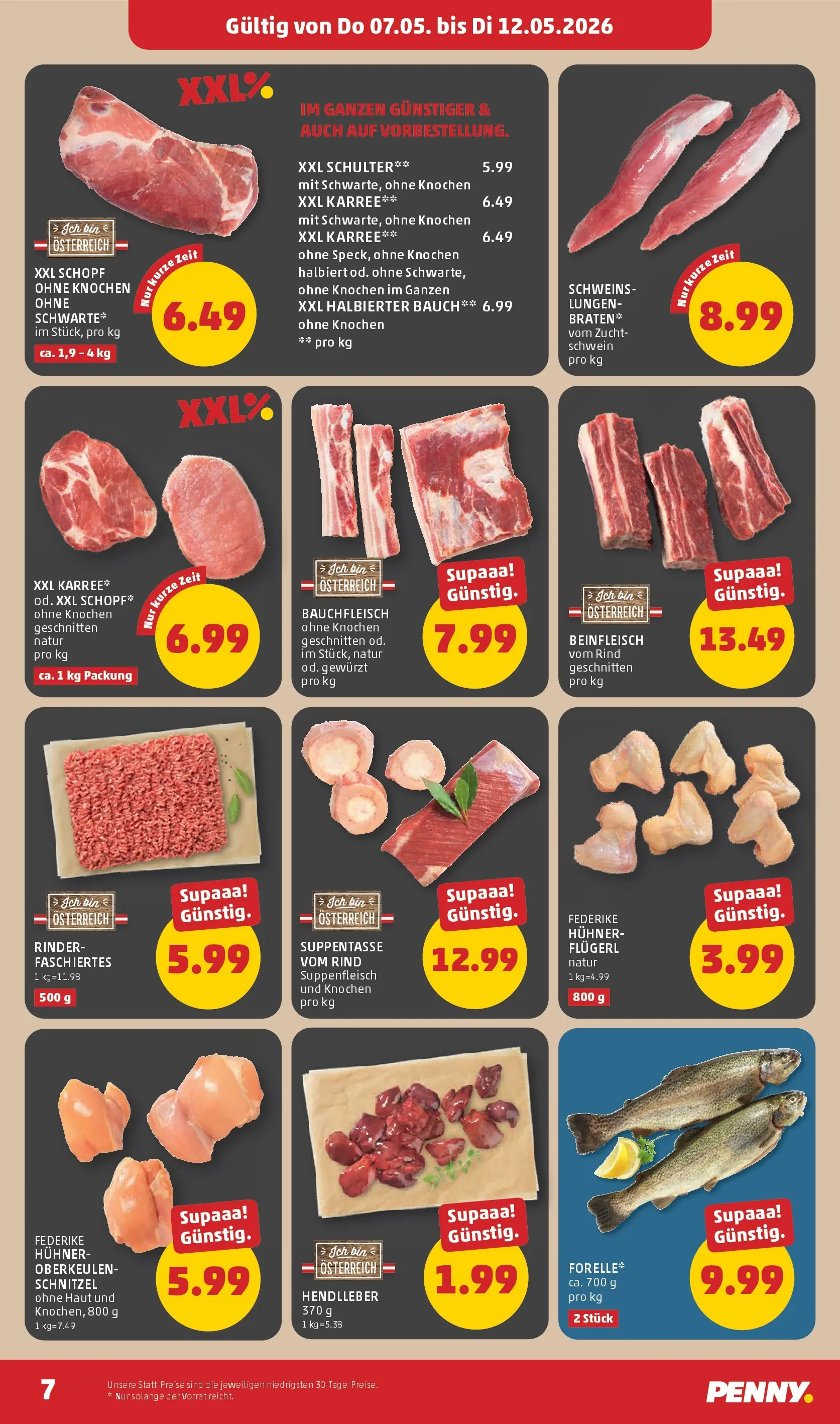 Penny Markt - PENNY: Die ganze Woche sparen. ab (06.05.2026) - Angebote, Prospekt | Seite: 7