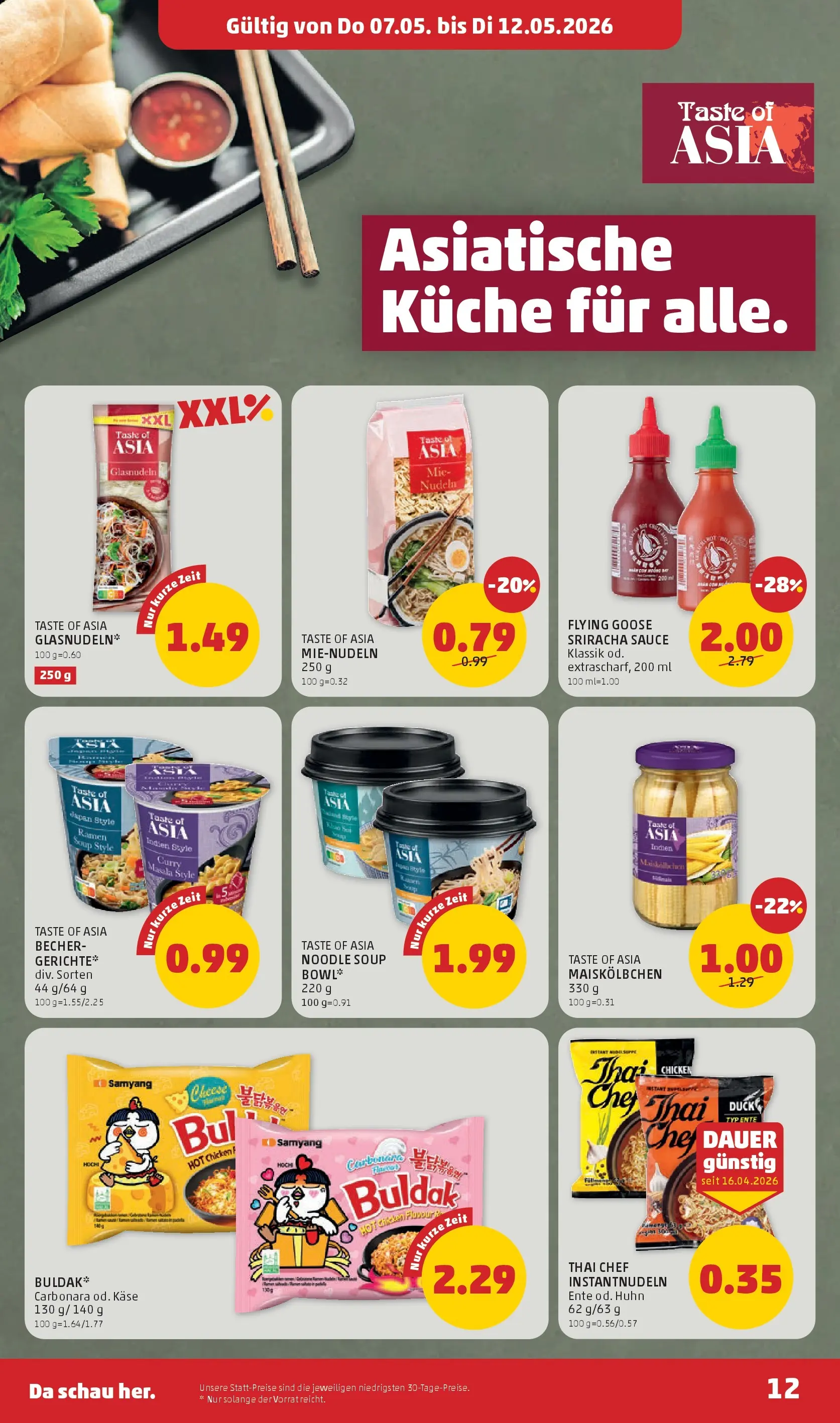 Penny Markt - PENNY: Die ganze Woche sparen. ab (06.05.2026) - Angebote, Prospekt | Seite: 12