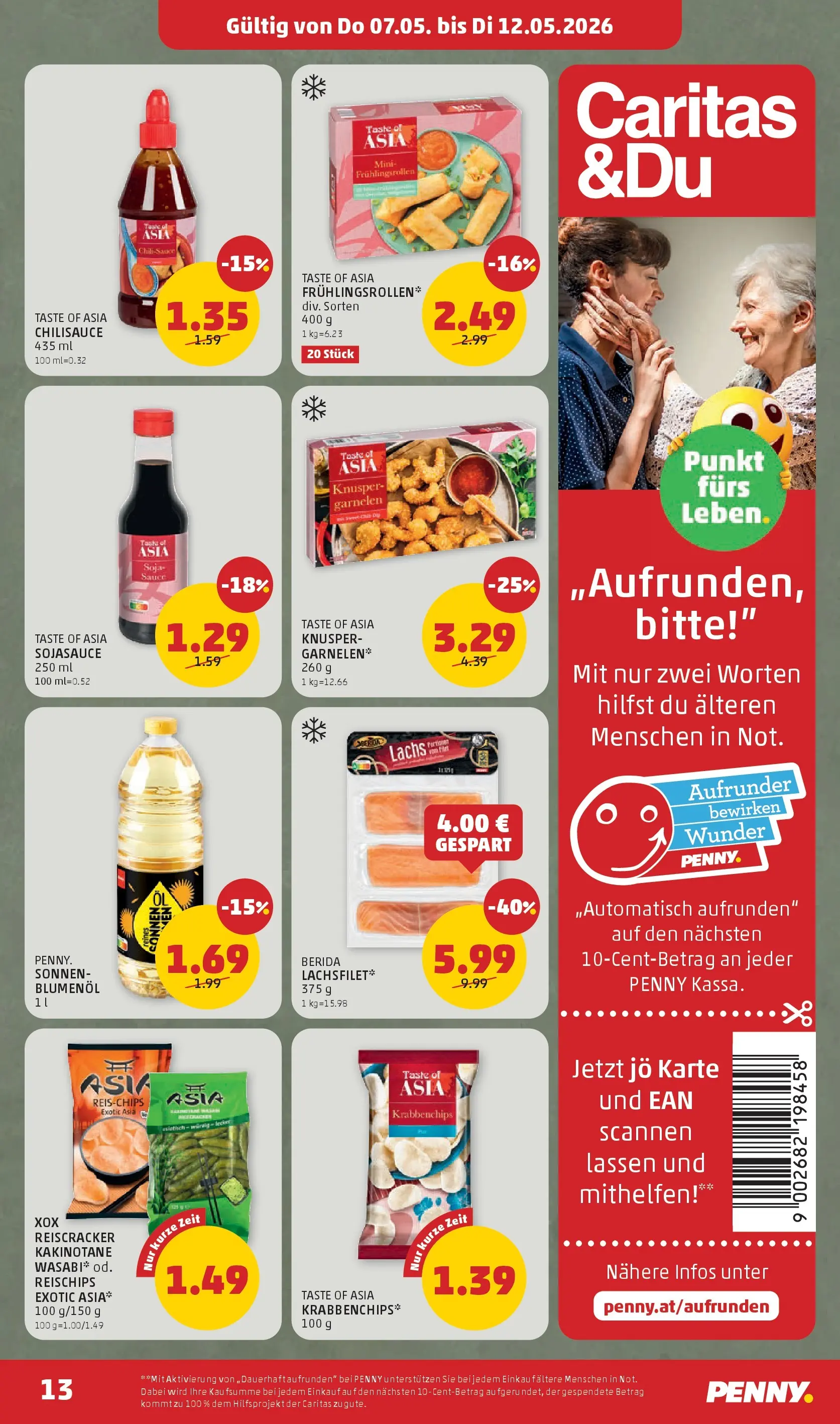 Penny Markt - PENNY: Die ganze Woche sparen. ab (06.05.2026) - Angebote, Prospekt | Seite: 13