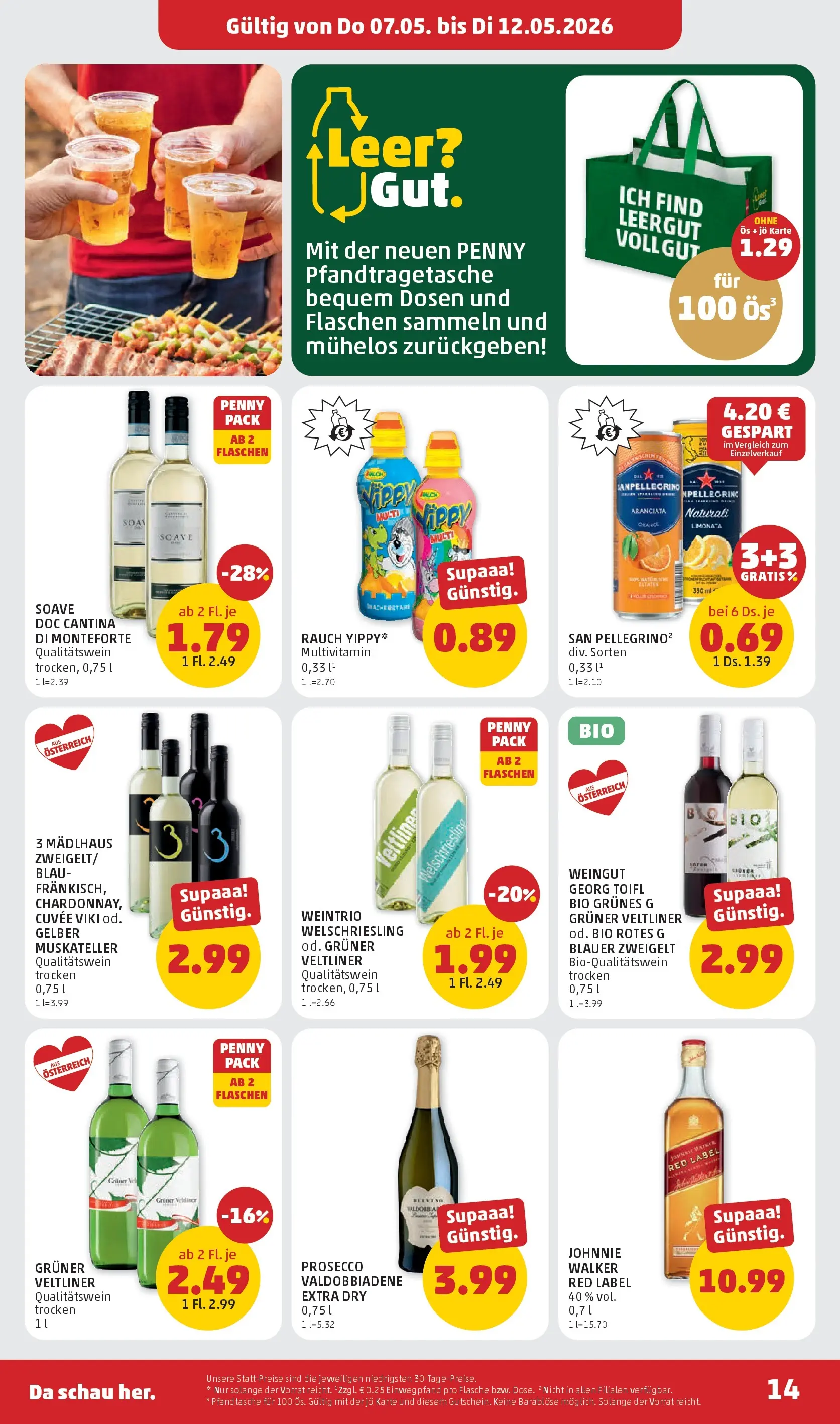 Penny Markt - PENNY: Die ganze Woche sparen. ab (06.05.2026) - Angebote, Prospekt | Seite: 14