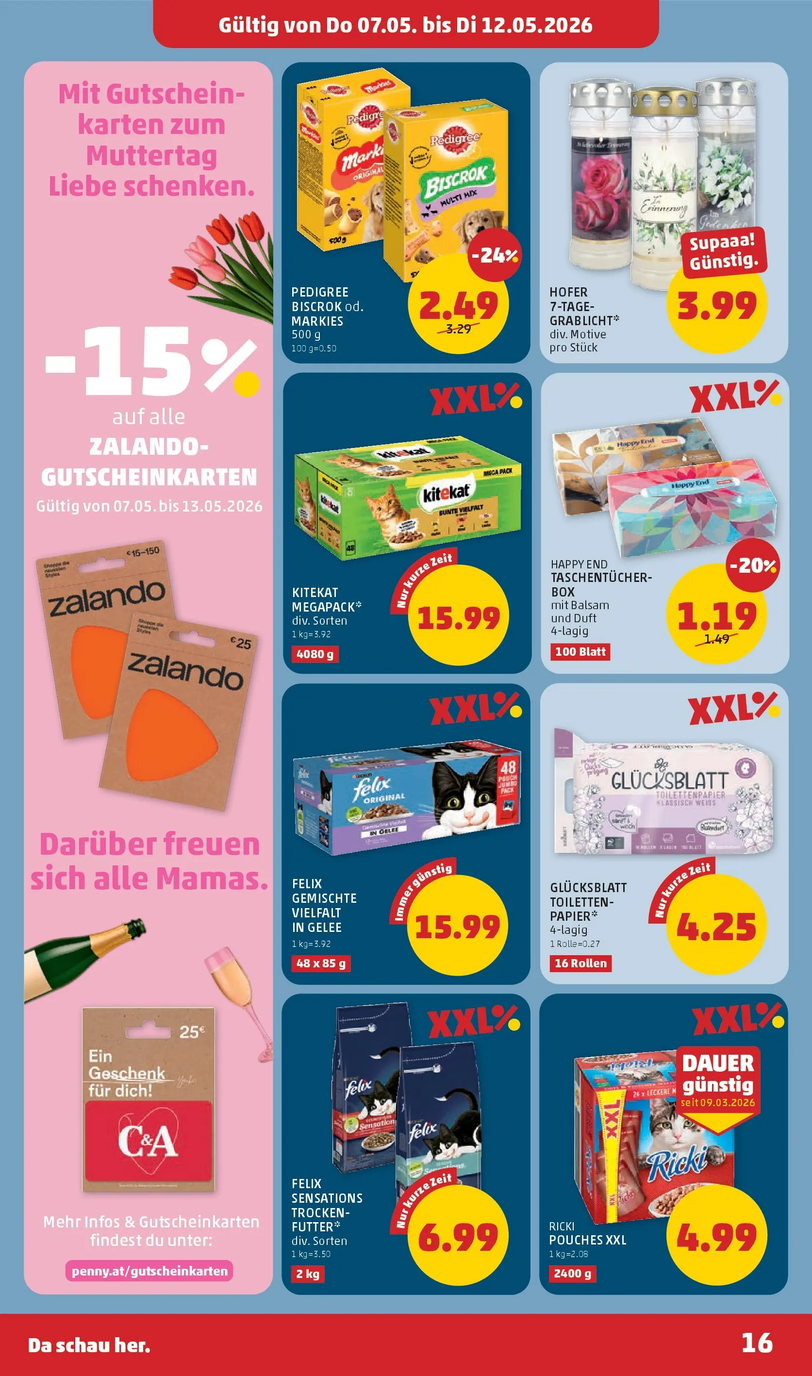 Penny Markt - PENNY: Die ganze Woche sparen. ab (06.05.2026) - Angebote, Prospekt | Seite: 16
