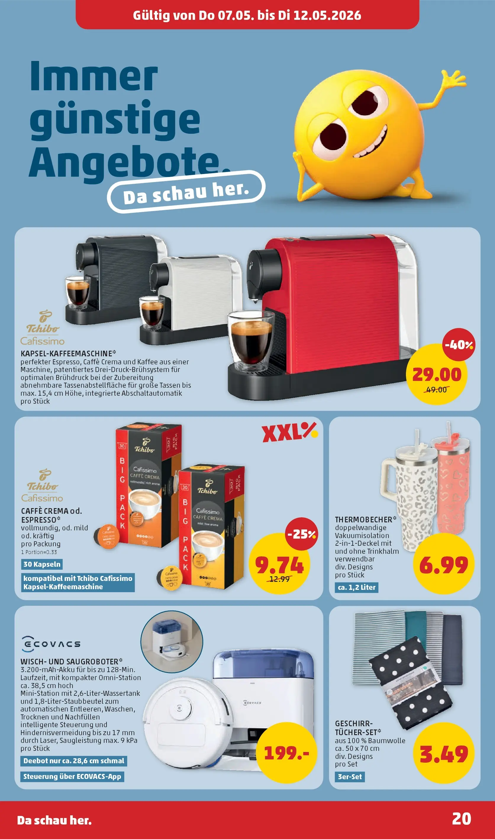 Penny Markt - PENNY: Die ganze Woche sparen. ab (06.05.2026) - Angebote, Prospekt | Seite: 20
