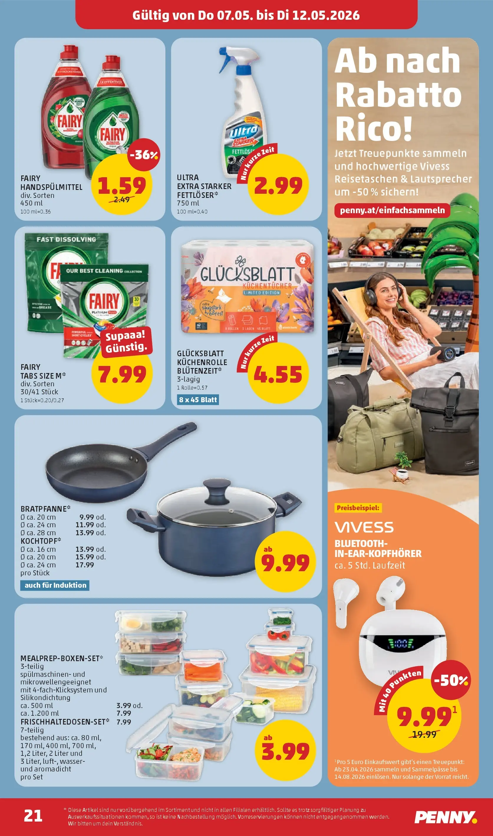 Penny Markt - PENNY: Die ganze Woche sparen. ab (06.05.2026) - Angebote, Prospekt | Seite: 21