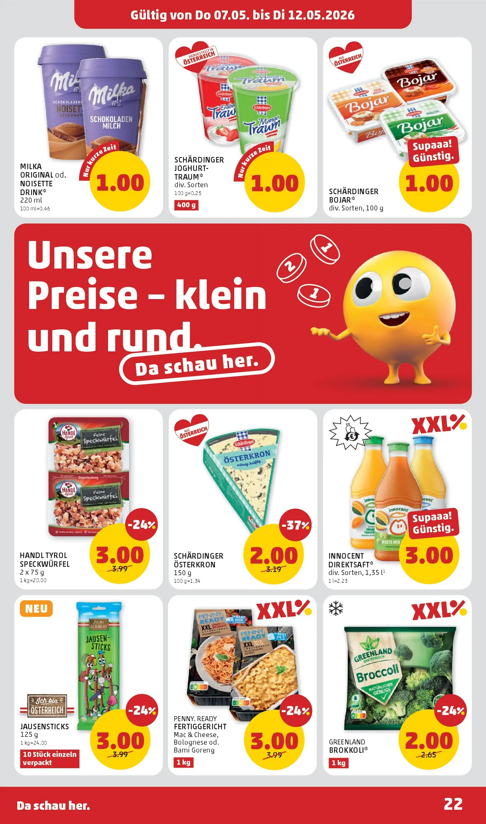Penny Markt - PENNY: Die ganze Woche sparen. ab (06.05.2026) - Angebote, Prospekt | Seite: 22