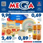 Supermercati Mega Prezzi bassi tutti i giorni - al 13.05.2026