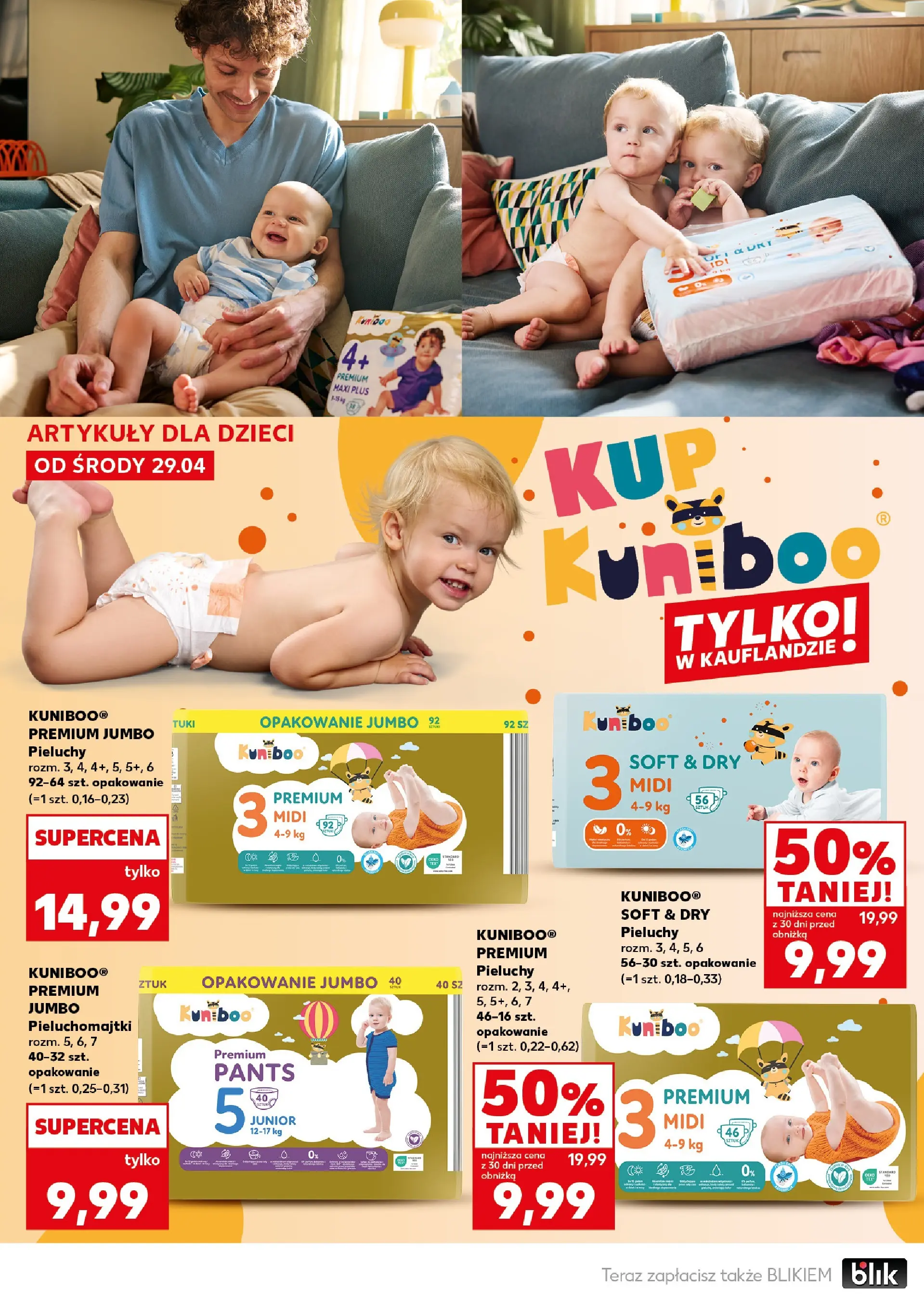 Kaufland - Kaufland Mocny Start ważne do 6.05 od 03.05.2026 - od jutra PDF | Strona: 26 | Produkty: Pieluchomajtki
