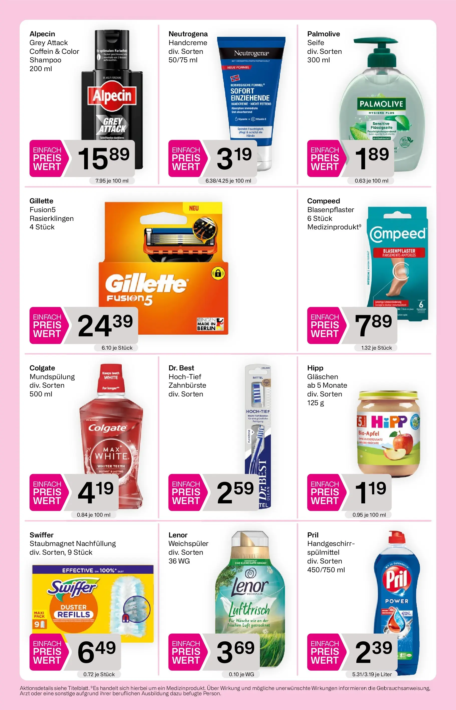 Bipa - BIPA: Flugblatt - gültig bis 29.04.2026 von 29.04.2026 - Aktuelle Angebote | Seite: 14 | Produkte: Kappe, Seife, Zahnbürste, Weichspüler