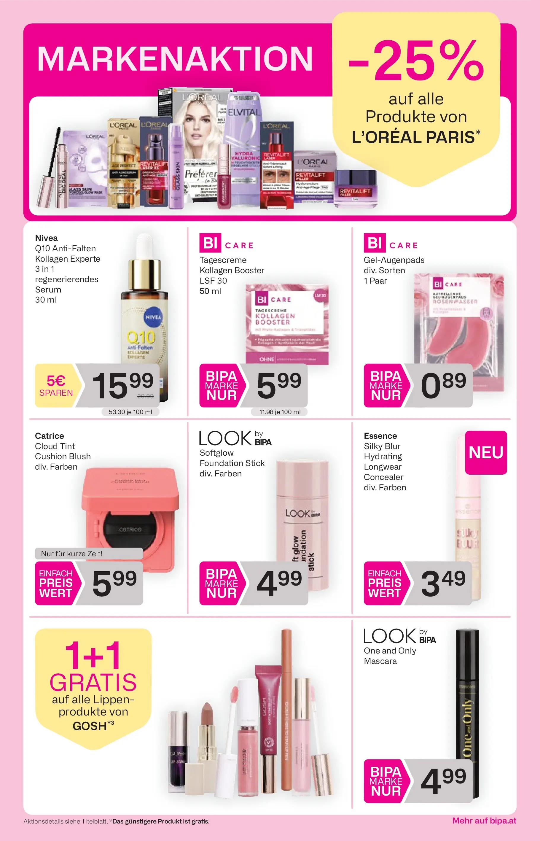 Bipa - BIPA: Flugblatt - gültig bis 29.04.2026 von 29.04.2026 - Aktuelle Angebote | Seite: 6 | Produkte: Concealer