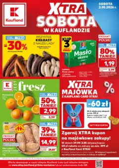 Pogląd oferty "Kaufland - Kaufland XTRA Sobota ważne 2.05" - ważna od 01.05.2026